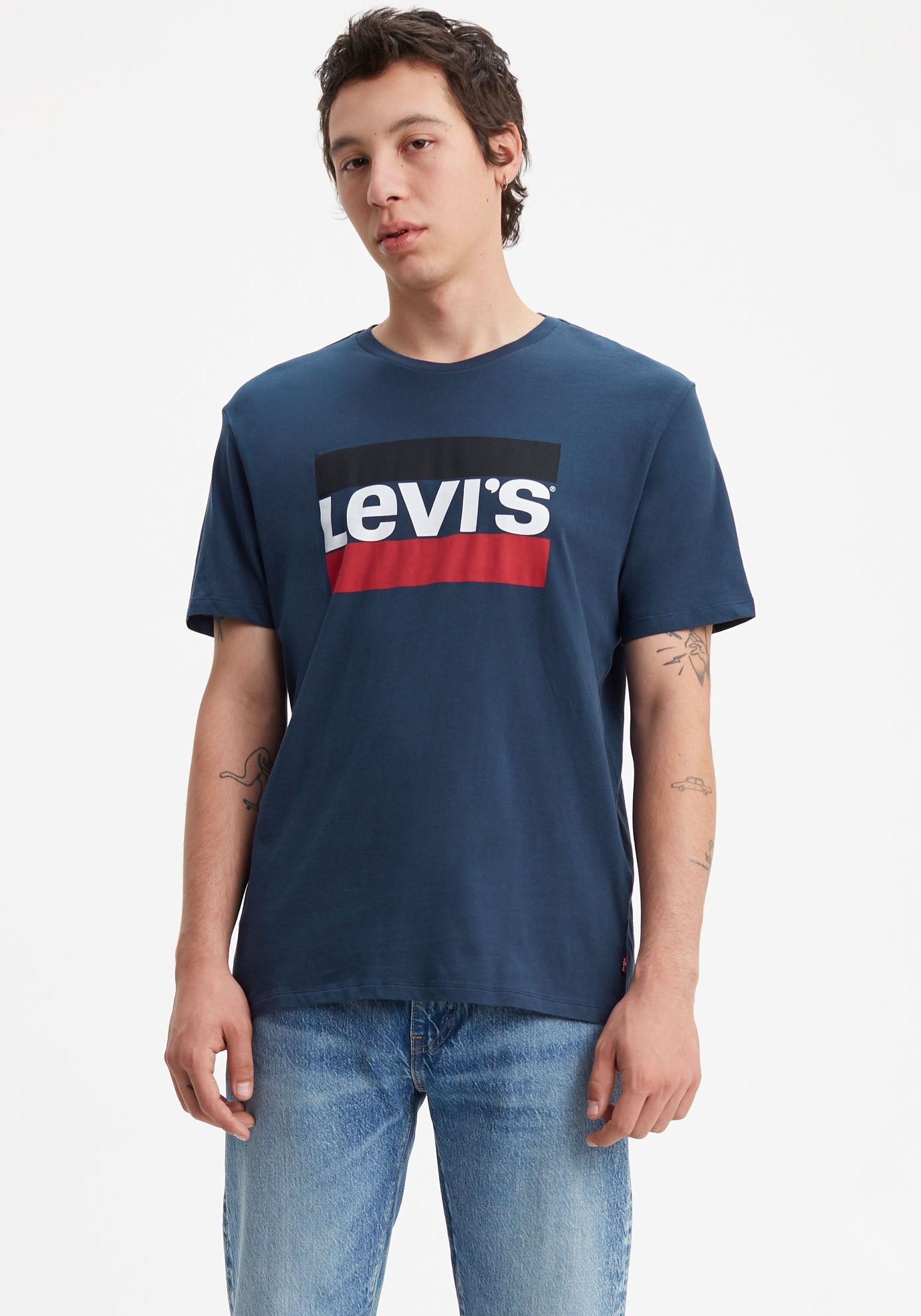 Levi's® T-Shirt, mit grossem Logoprint