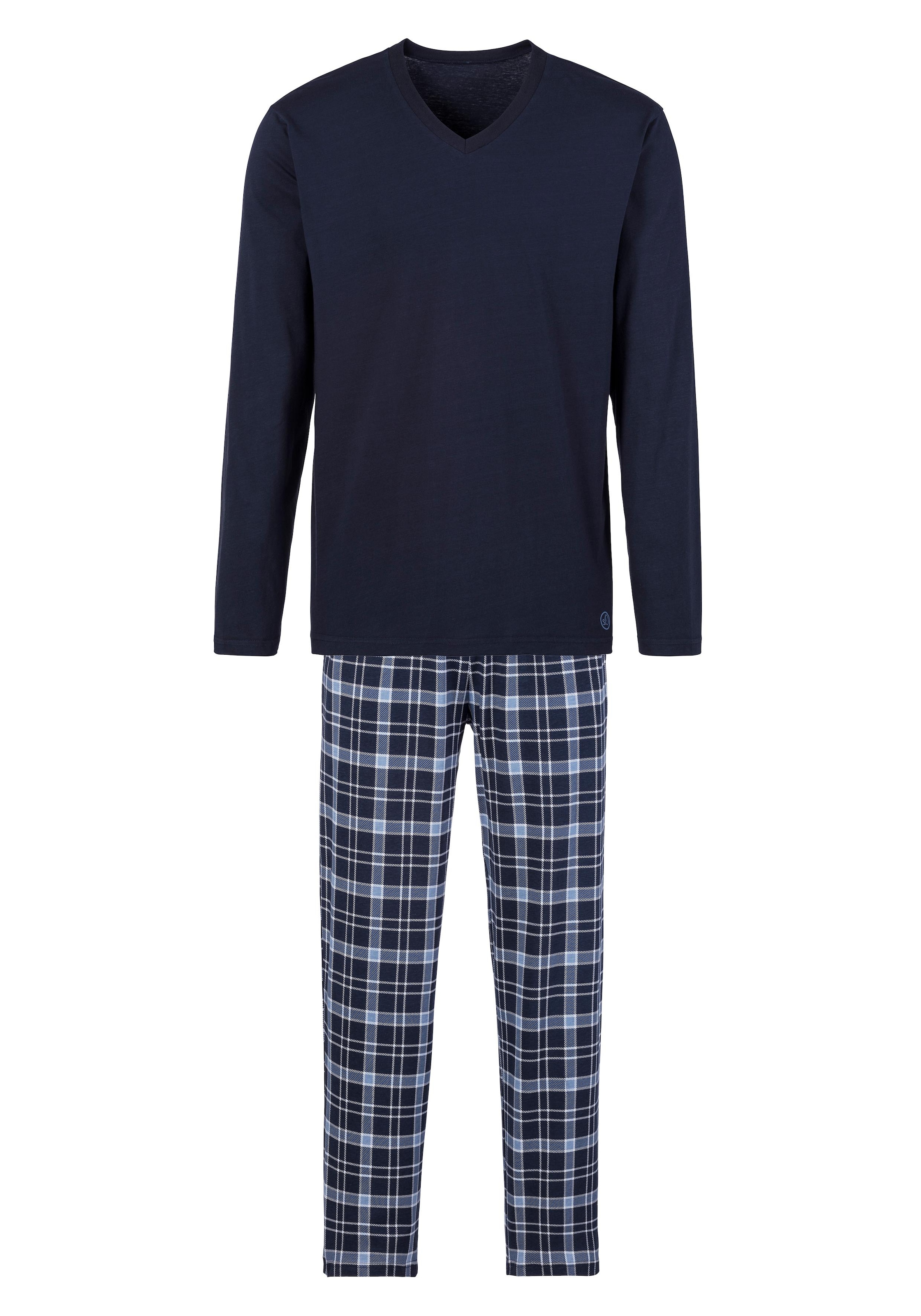 s.Oliver Pyjama, (2 tlg., 1 mit Stück), Karo-Hose | online Jelmoli-Versand shoppen