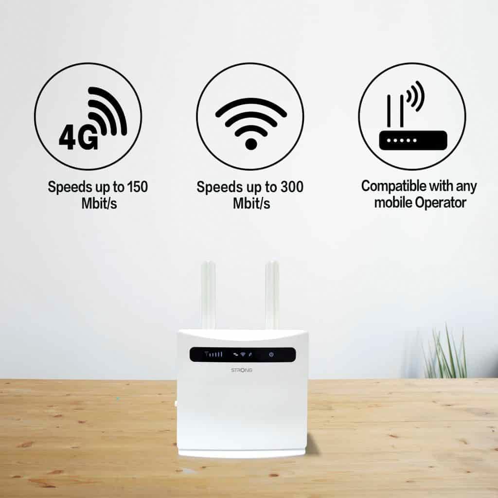 Strong WLAN-Router »4G LTE WLAN-Router«, bis zu 150 Mbit/s, mobiles Internet für unterwegs