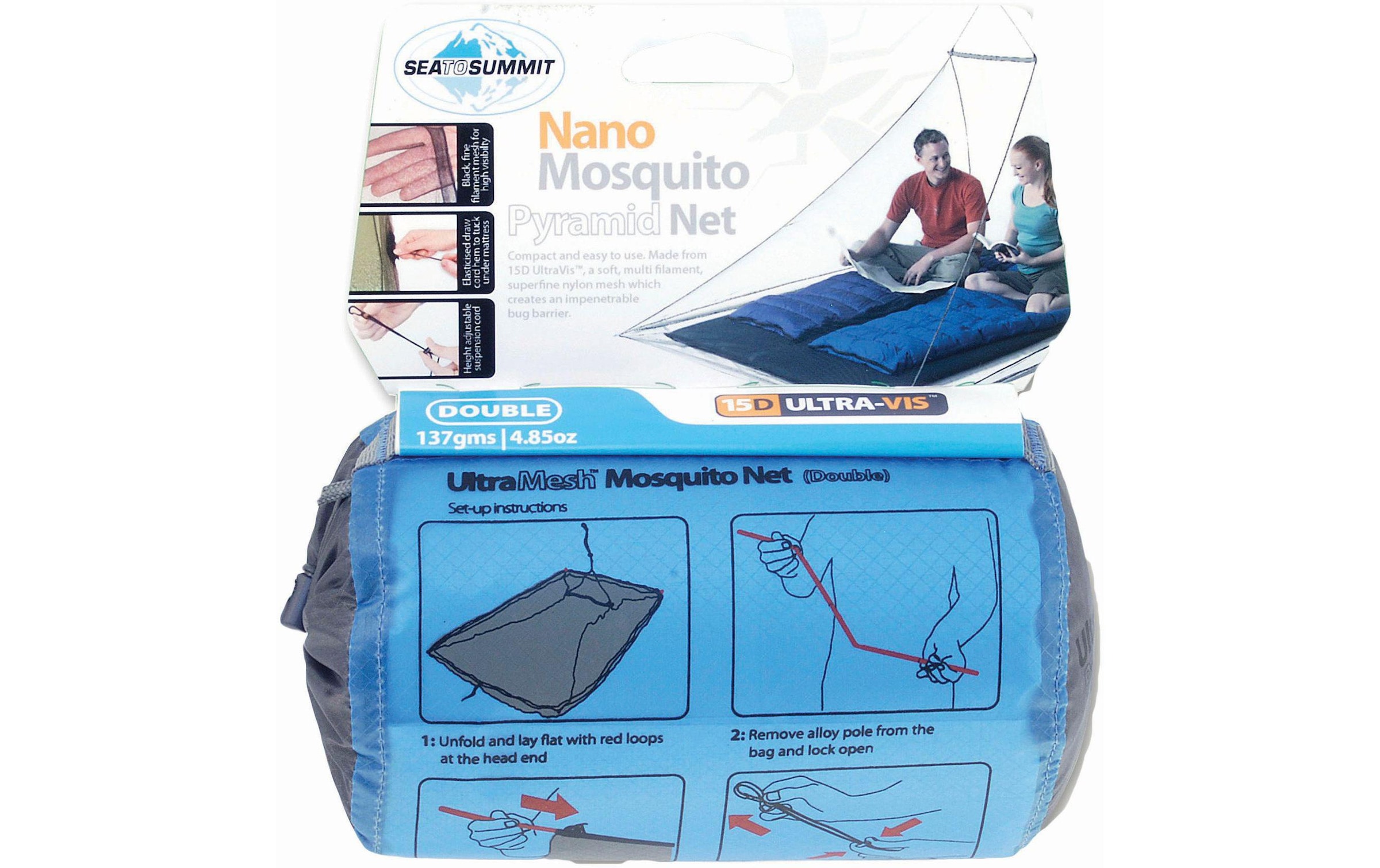 sea to summit Moskitonetz »Nano Netz Double«