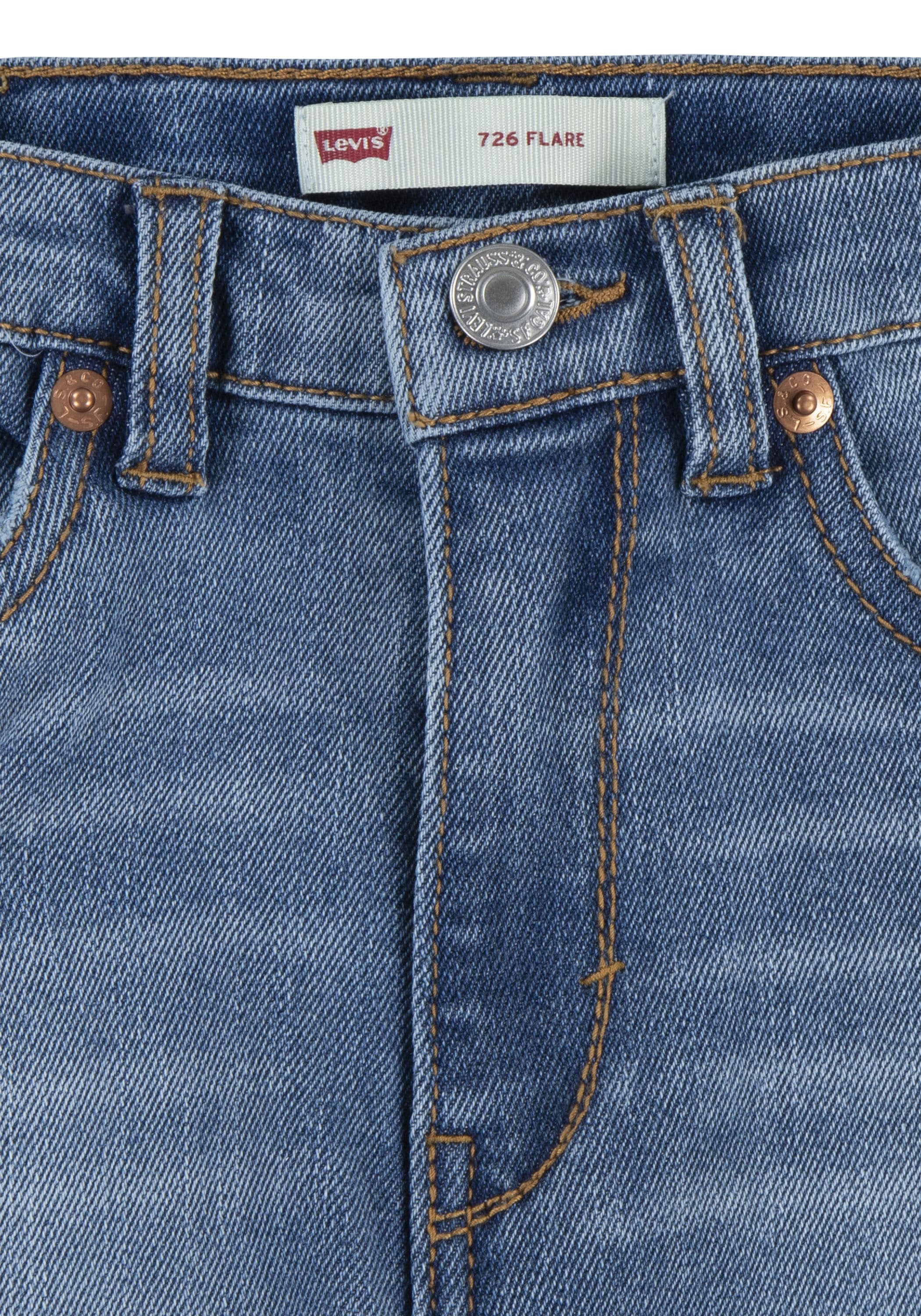 Levi's® Kids Bootcut-Jeans »LVG 726 HIGH RISE FLARE JEAN«, for GIRLS