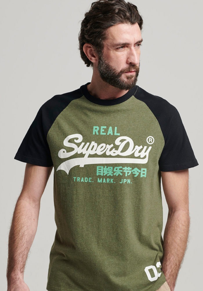Superdry Rundhalsshirt »VINTAGE VL HERITAGE RGLN TEE« kaufen