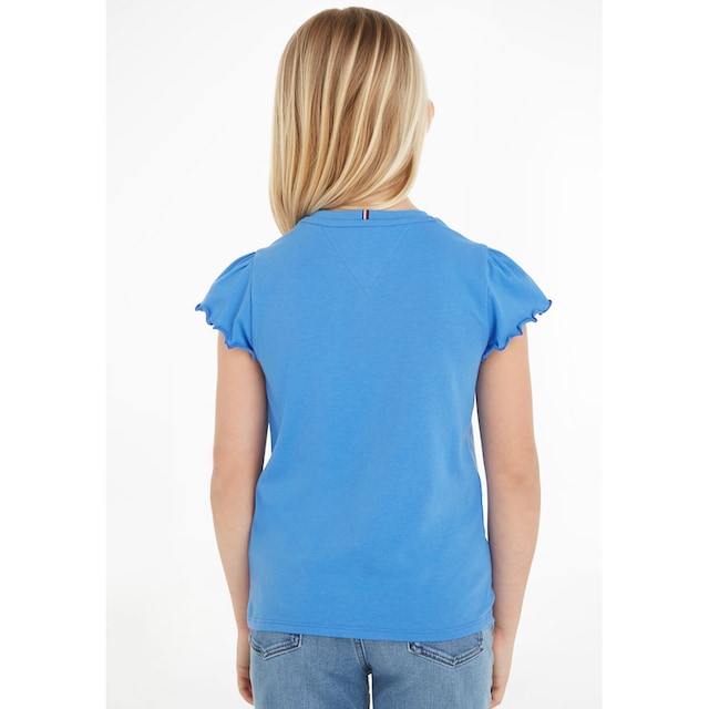 ✵ Tommy Hilfiger T-Shirt »ESSENTIAL RUFFLE SLEEVE TOP«, für Babys online  ordern | Jelmoli-Versand
