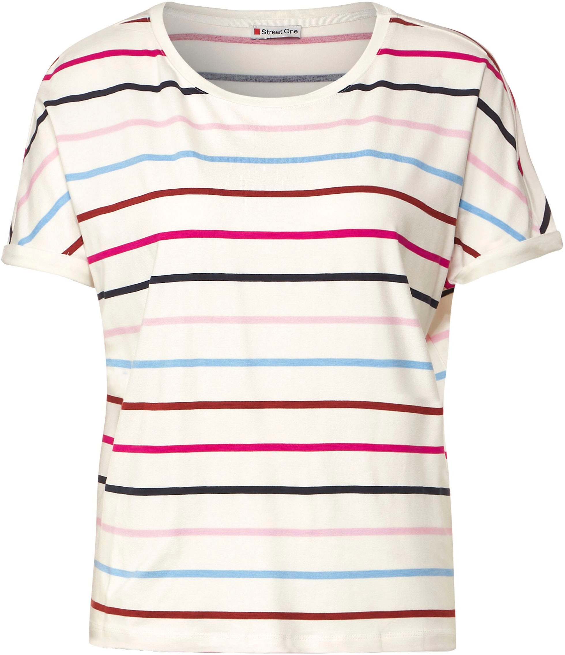 STREET ONE T-Shirt, bei online mit kaufen Rundhalsausschnitt Schweiz Jelmoli-Versand