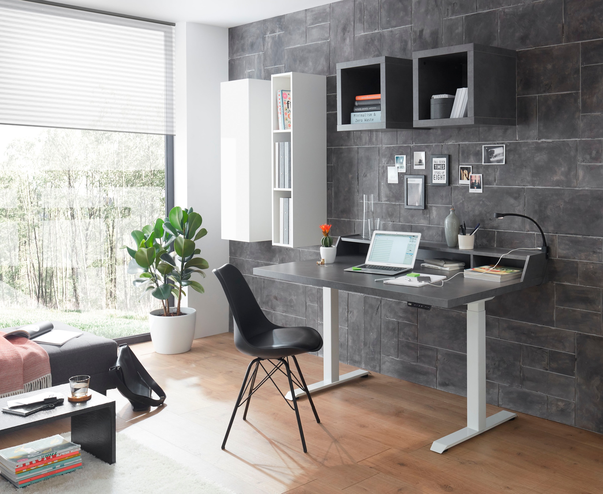 Mäusbacher Büromöbel-Set »Big System Office«, (6 tlg.), Schreibtisch höhenverstellbar