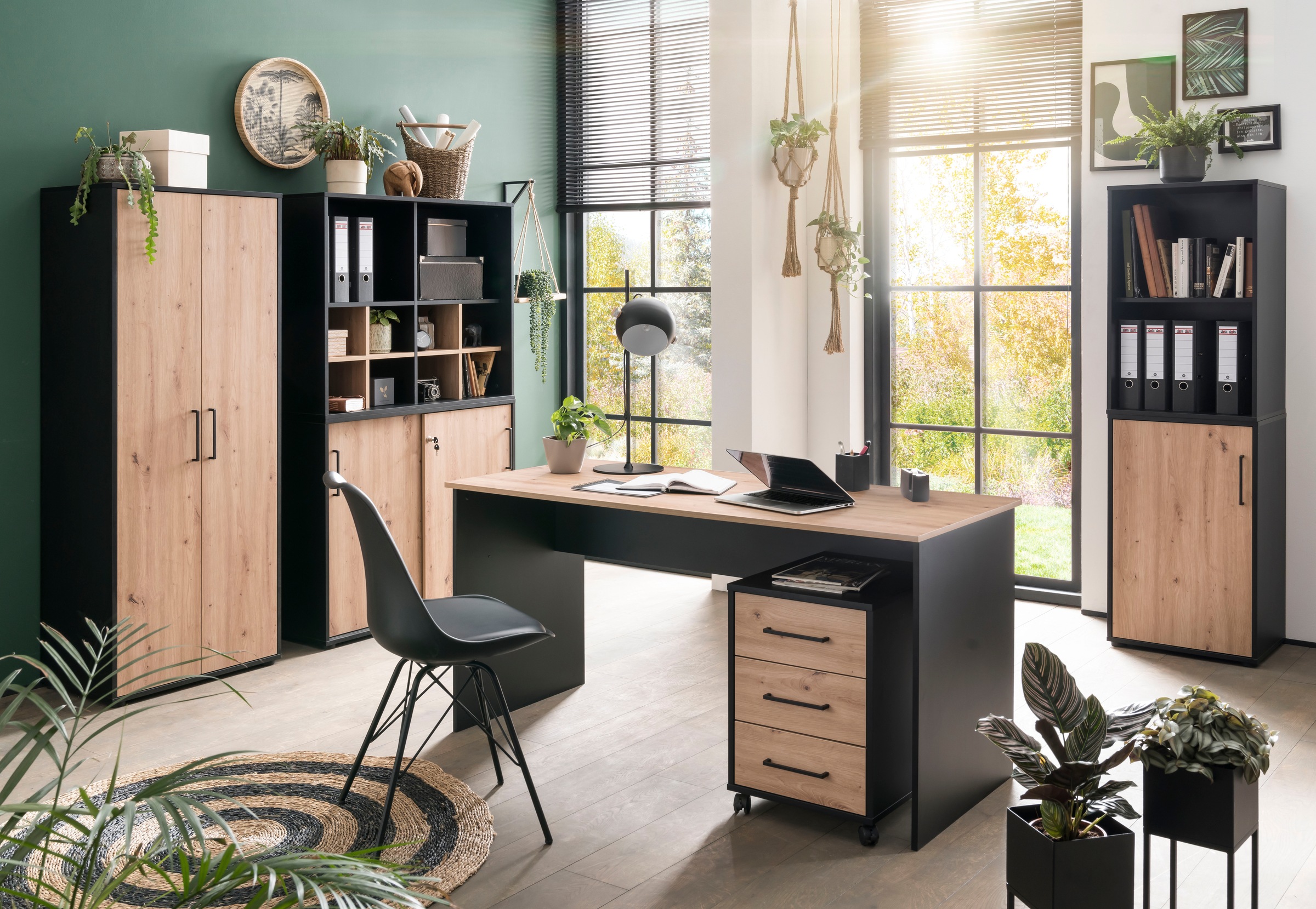welltime Aktenschrank "Aino, Aktenschrank, Made in Germany, B: 100,1 cm" Solide Verarbeitung - Dieses Produkt ist in Deutschland gefertigt