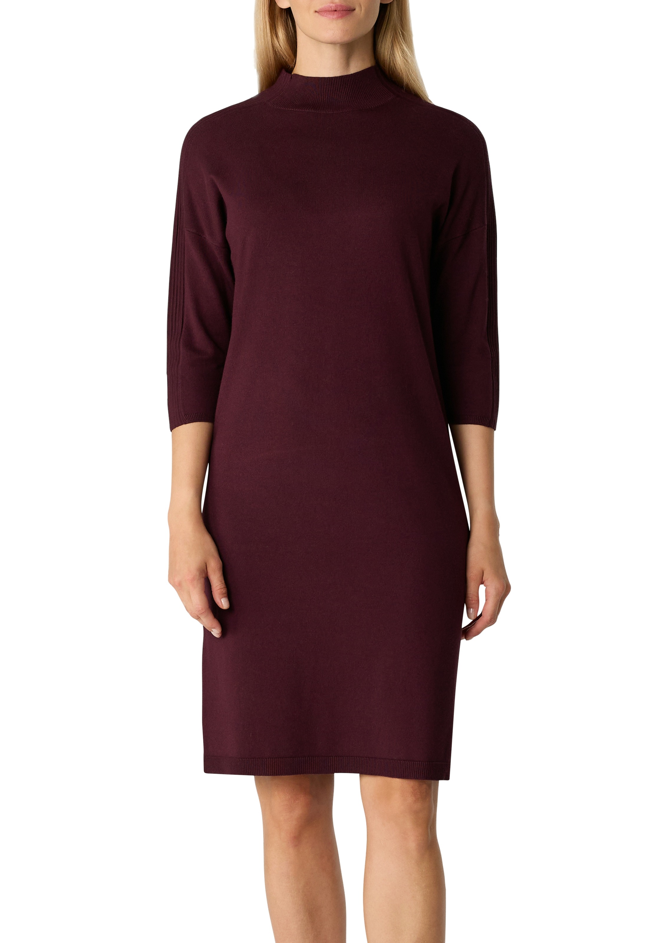 Comma Minikleid mit Rippdetails