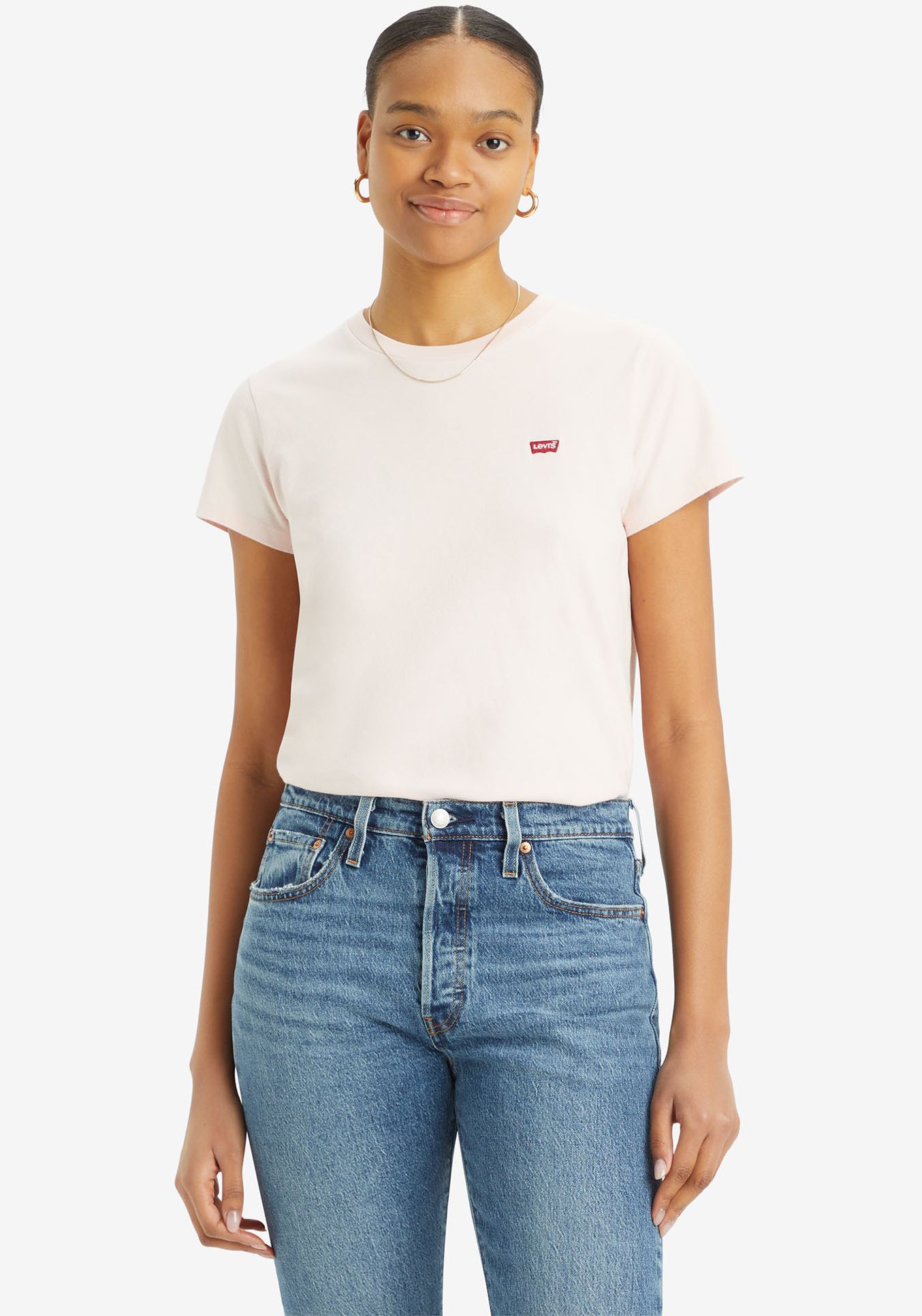 Levi's® T-Shirt »TEE Minilogo«, mit kleiner Logostickerei