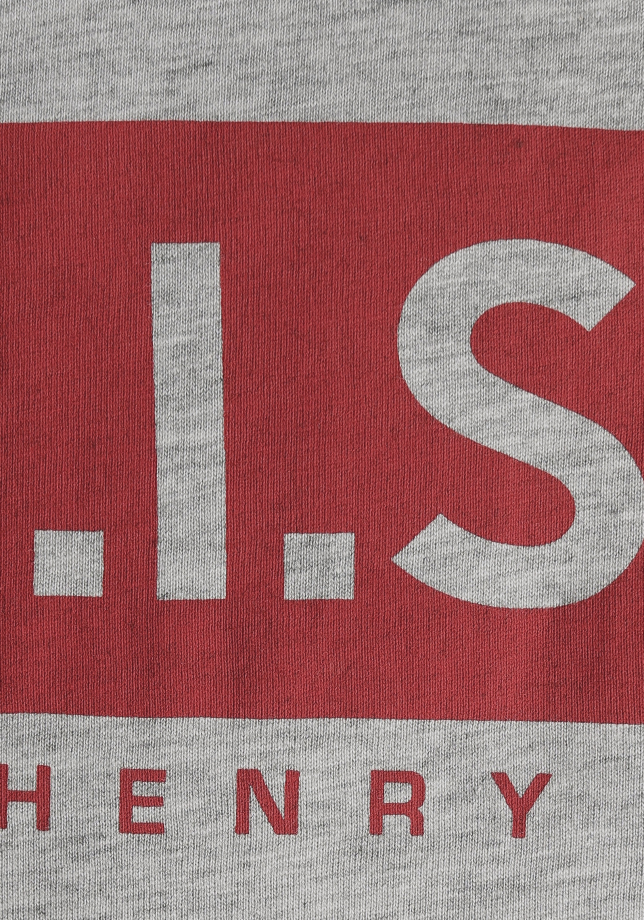 H.I.S Rundhalsshirt, mit Logo-Print vorne