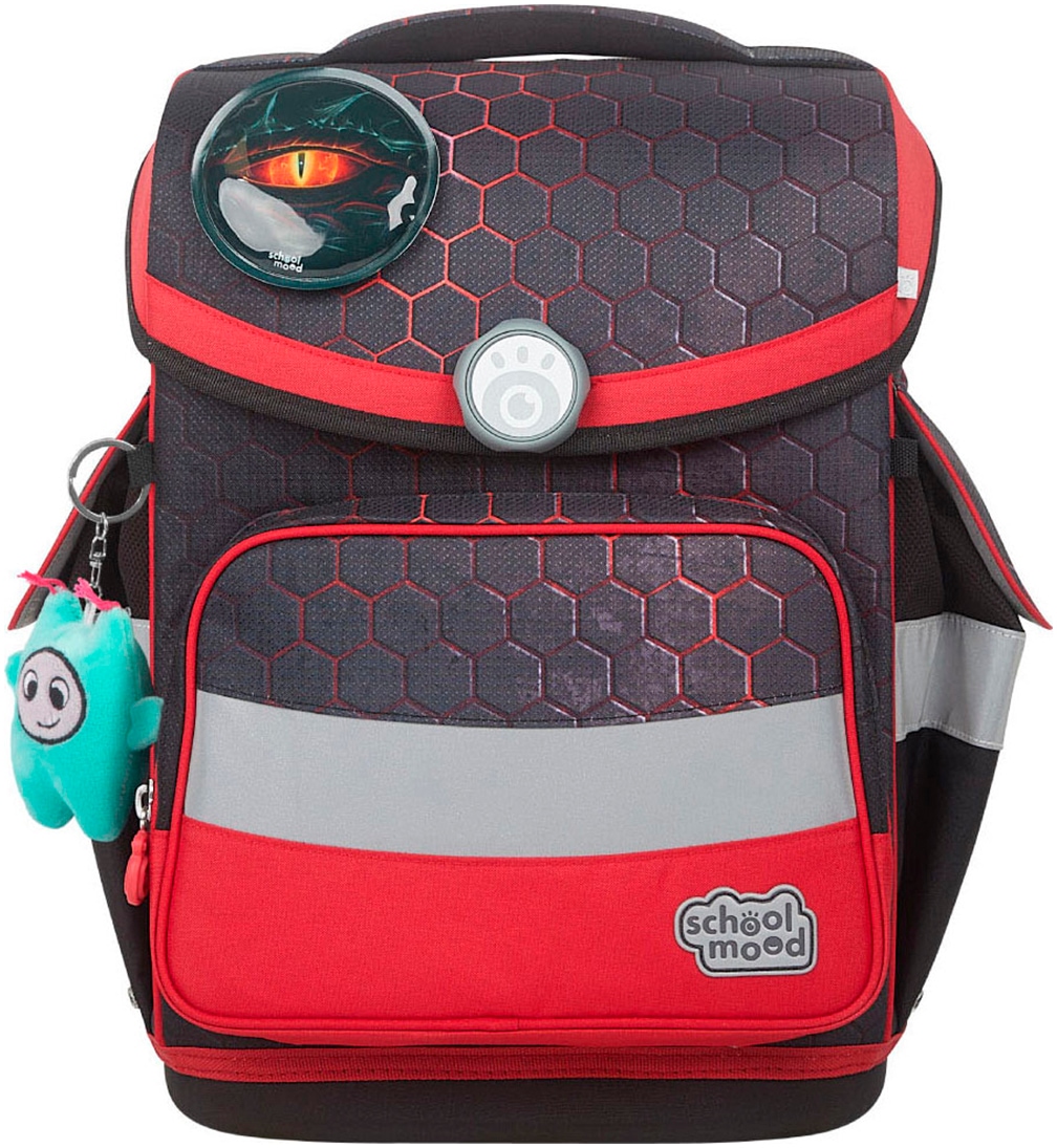 SCHOOL-MOOD® Schulranzen »Timeless Pro«, mit LED-Patchy