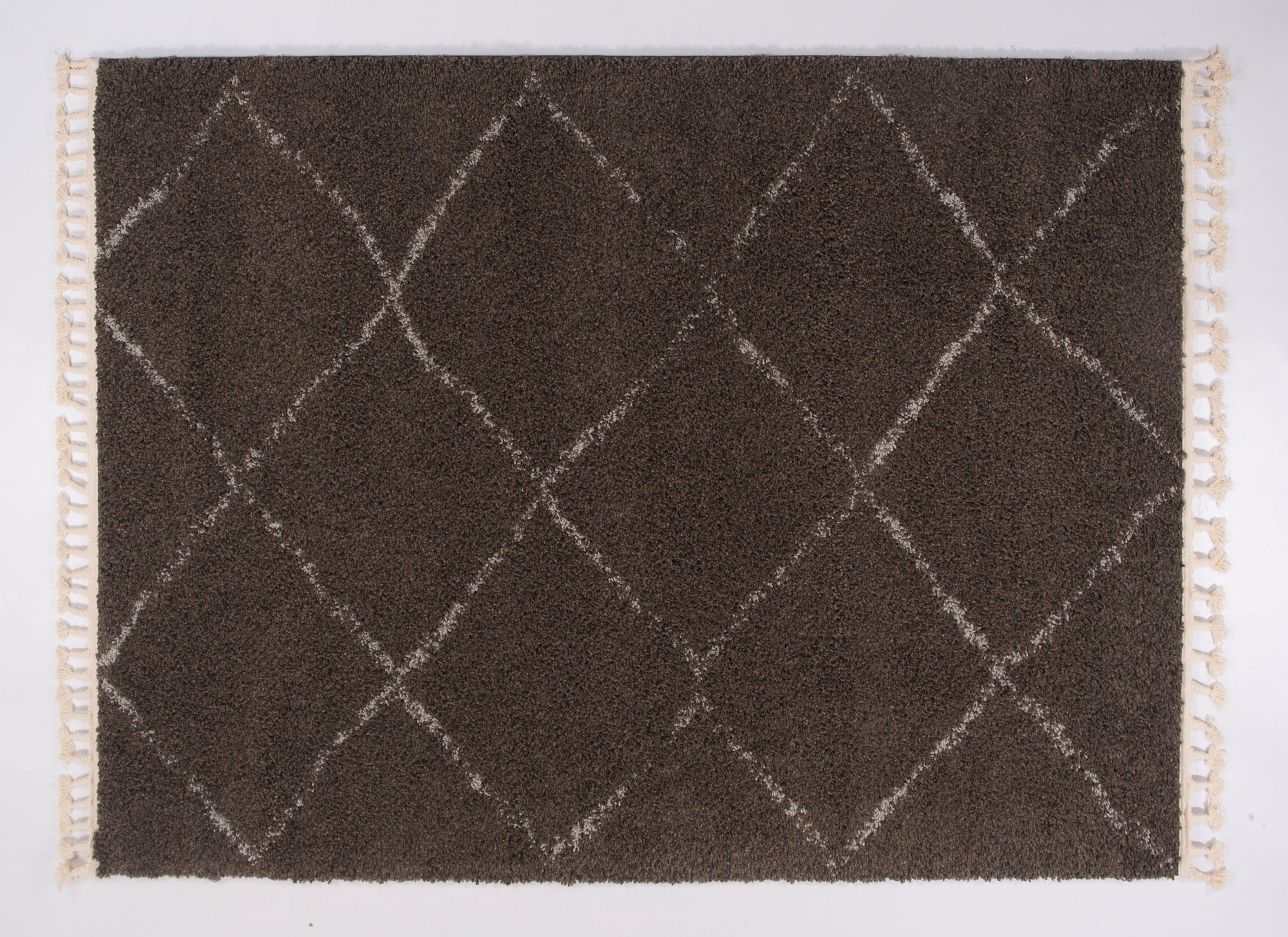 GALLERY M branded by Musterring Hochflor-Teppich "Donna" rechteckig 30 mm Höhe Wohnzimmer