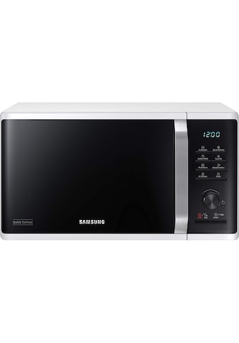 Mikrowelle »Samsung Mikrowelle Solo MW3500, Weiss, 23L, 800W, MS23K3515AW«