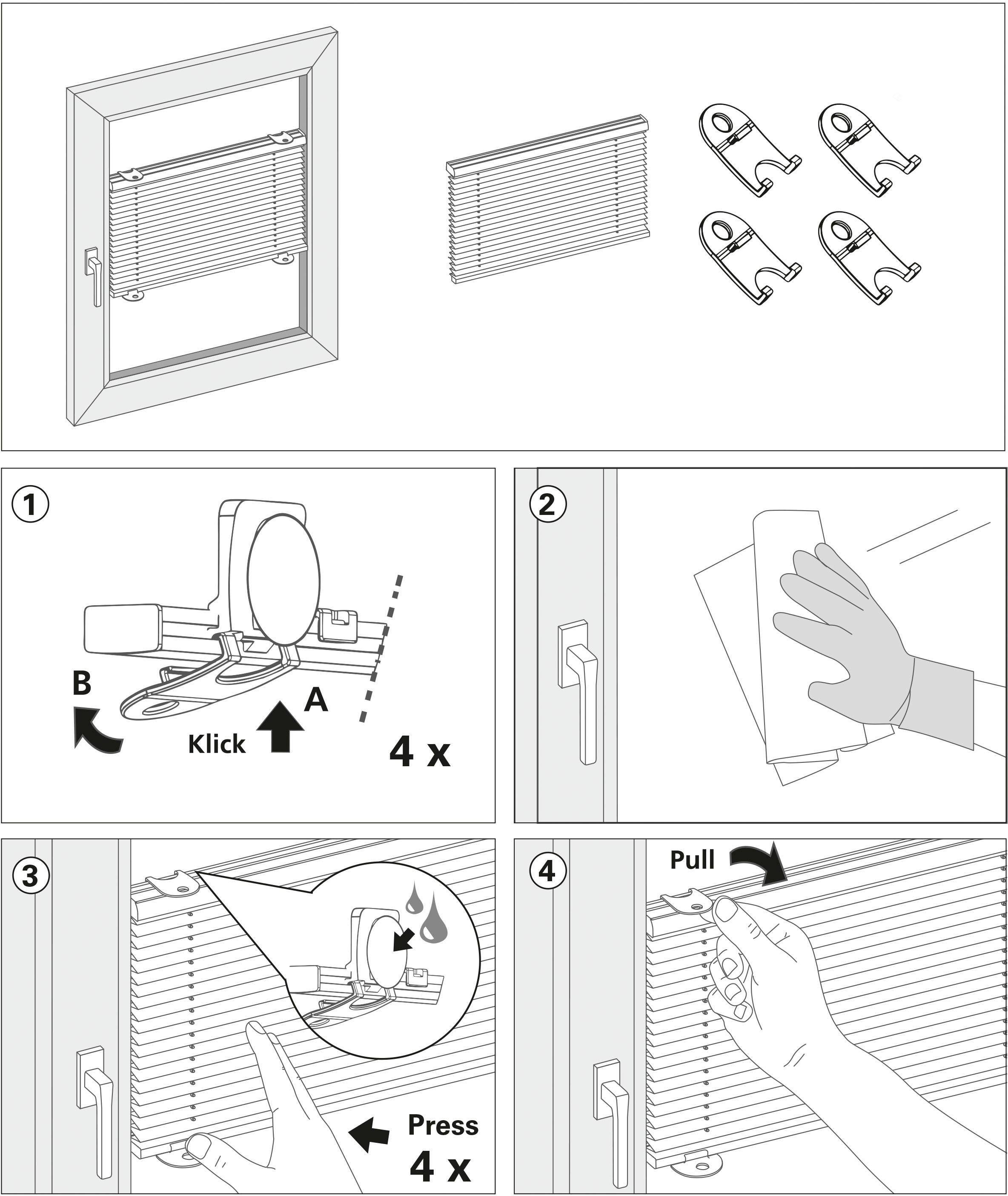 GARDINIA Sonnenschutz »Flexibler Sonnenschutz mit Saugnäpfe«, 1 St