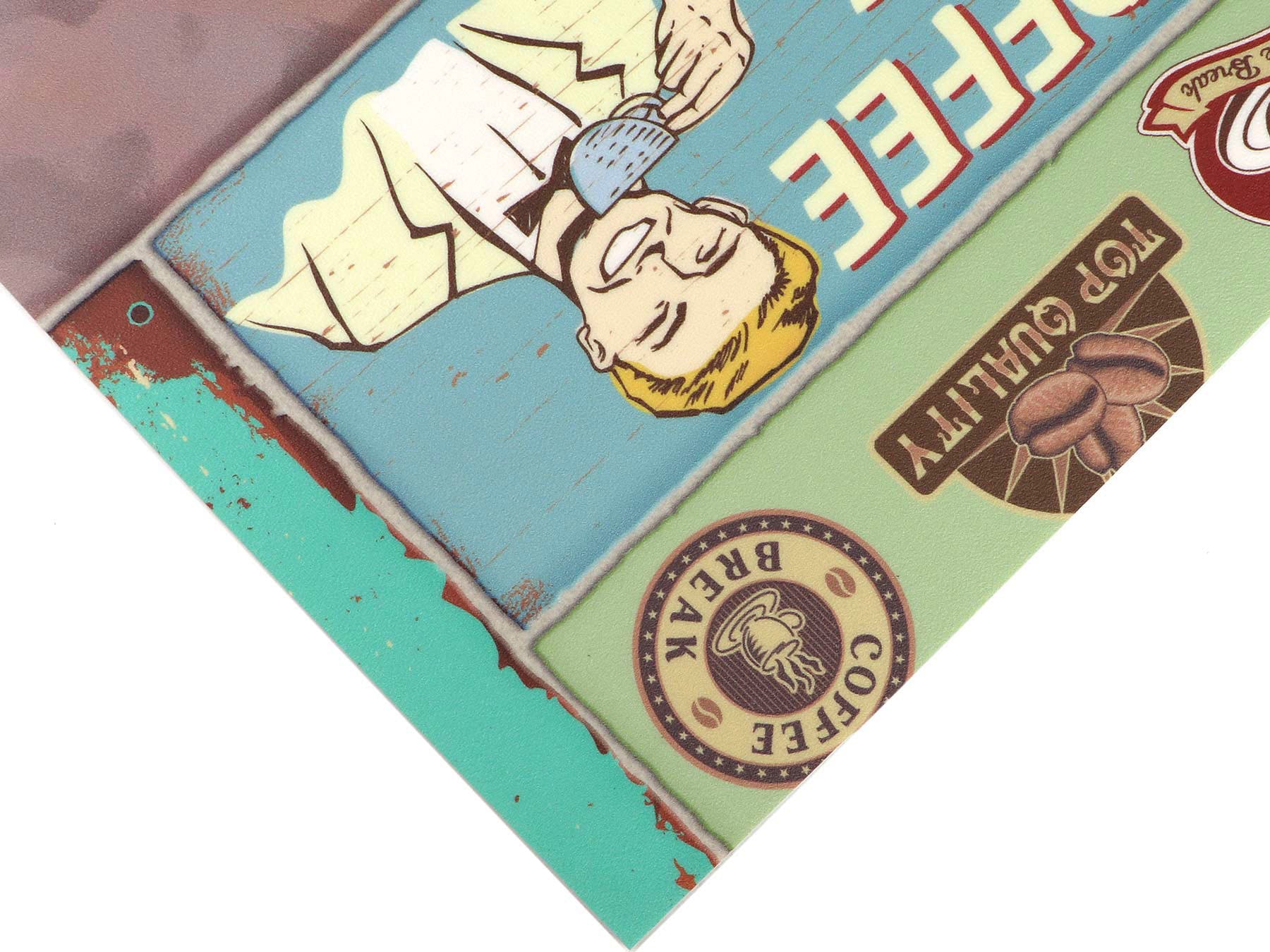 Primaflor-Ideen in Textil Vinyl-Läufer »Küchenläufer COFFEE TIME«,  rechteckig, aus Vinyl, abwischbar, Patchwork Design, Motiv Kaffee, Küche  online shoppen | Jelmoli-Versand