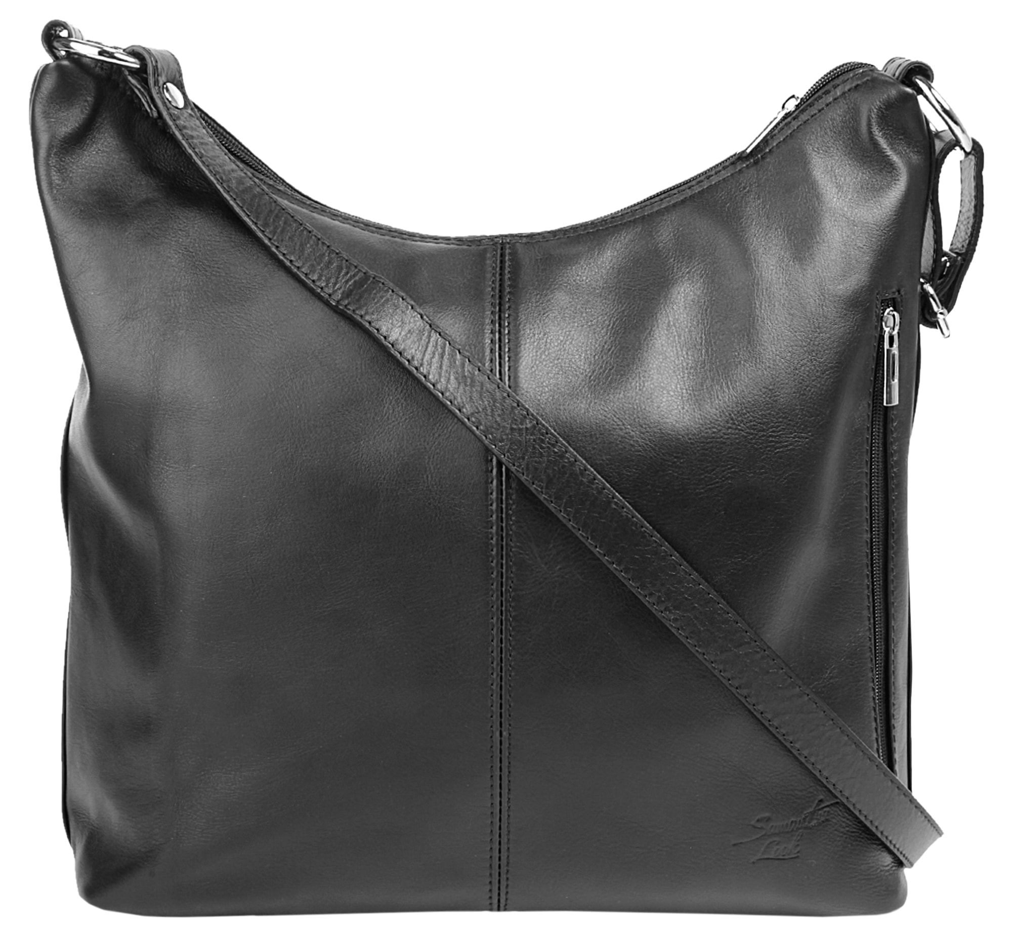 Samantha Look Shopper "SAMANTHA LOOK Damen Shopper echt Leder, Made in Italy" echt Leder, Made in Italy