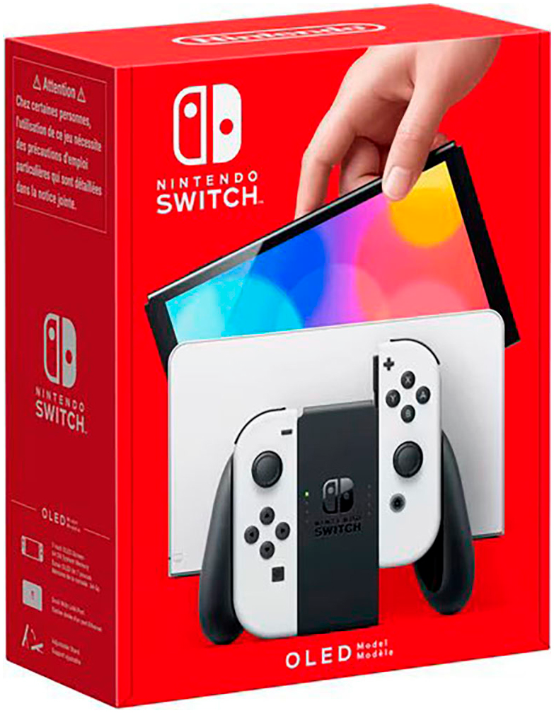 Nintendo Switch Konsolen-Set »OLED weiss inkl. Mario Party Jamboree und exklusiver Nintendo Decke«