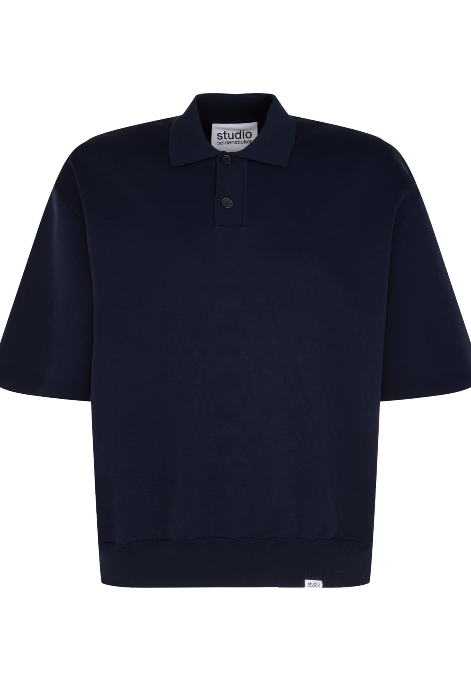 studio seidensticker Strickpullover »Studio«, Polo Uni
