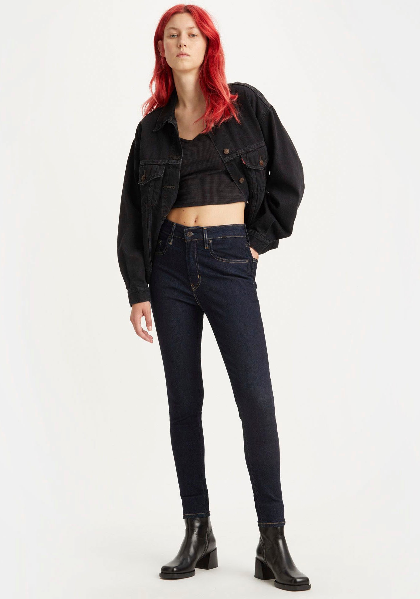 Levi's® Skinny-fit-Jeans »721 High rise skinny«, mit hohem Bund