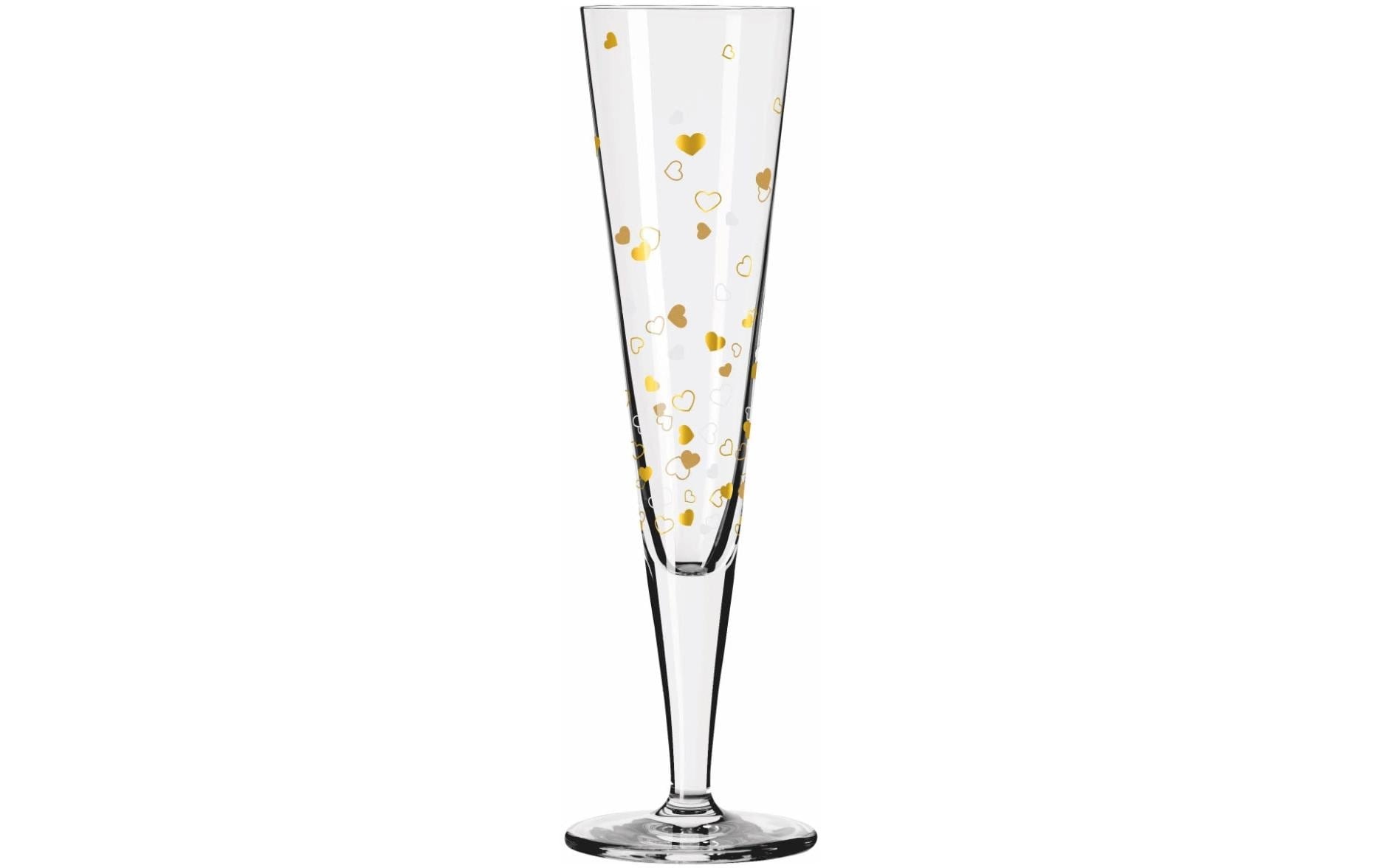 Ritzenhoff Champagnerglas »Goldfarbennacht F24 205 ml 2 Stück«, (2 tlg.)