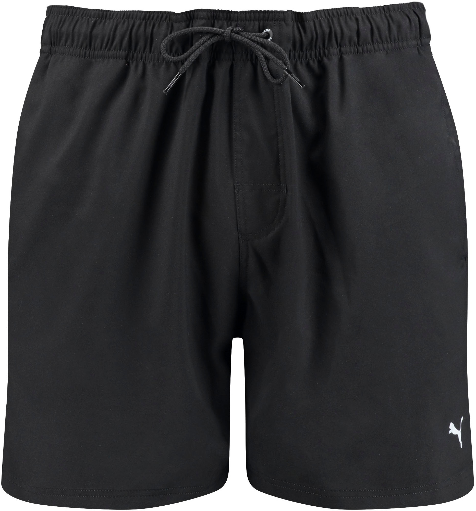 PUMA Badeshorts »PUMA SWIM MEN MEDIUM LENGTH SWIM SHORTS«, High-Tech Reissverschluss an der Gesässtasche, Seitentaschen