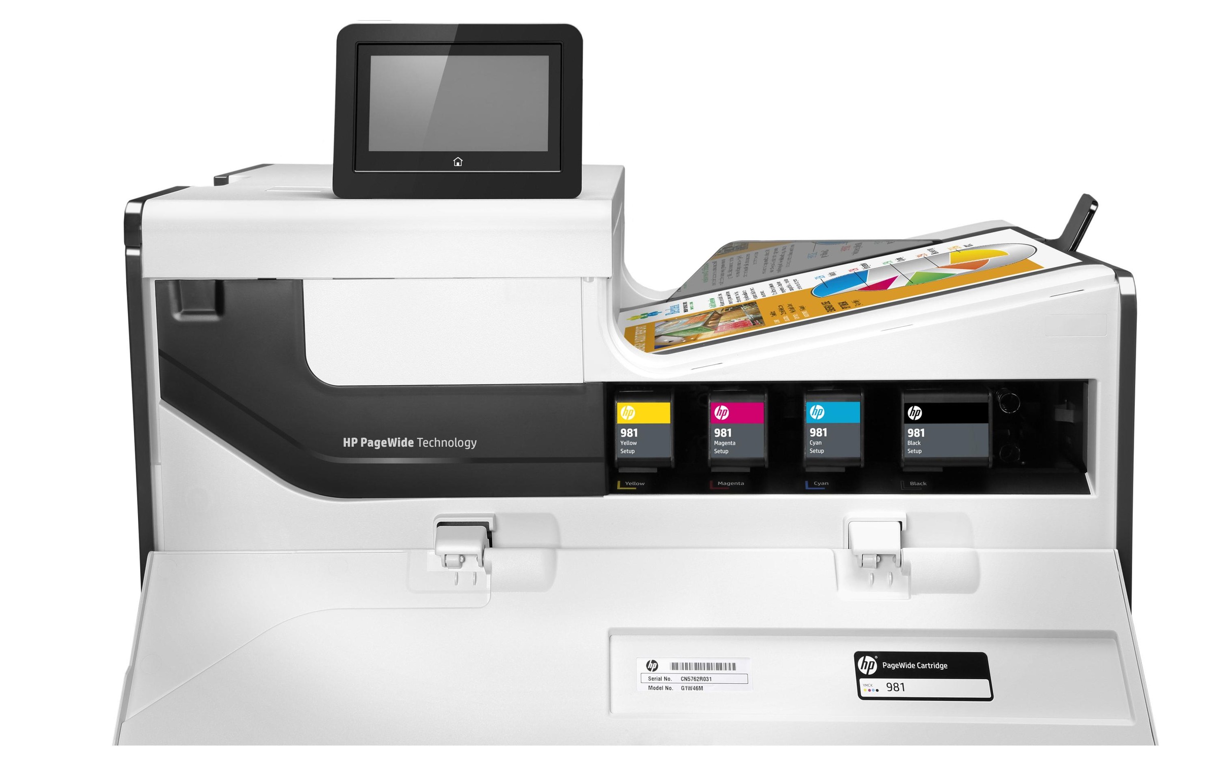 HP Tintenstrahldrucker »PageWide Enterprise Colo«