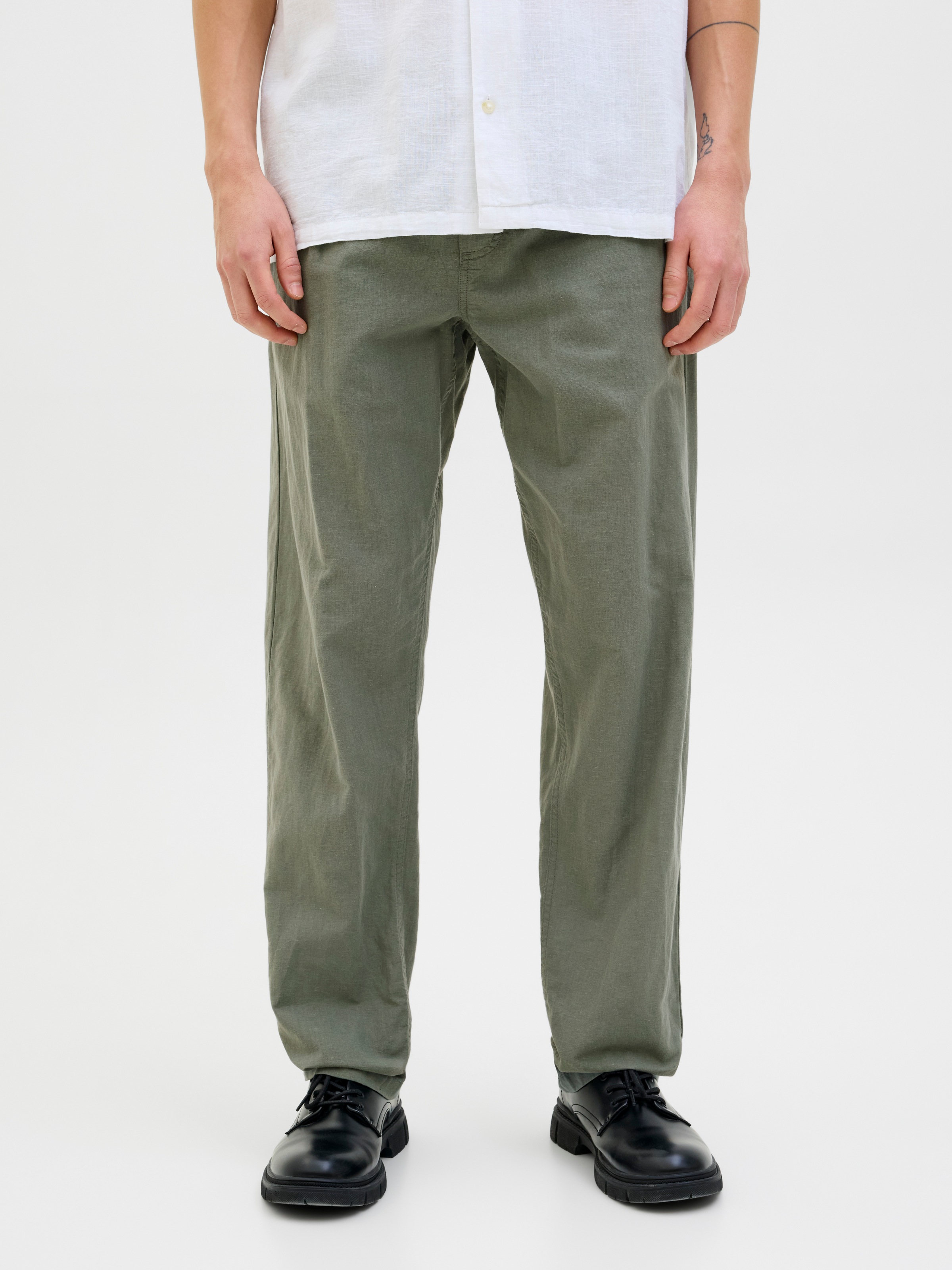 Jack & Jones Stoffhose »JPSTKANE SUMMER JOGGER SN« mit Bündchen