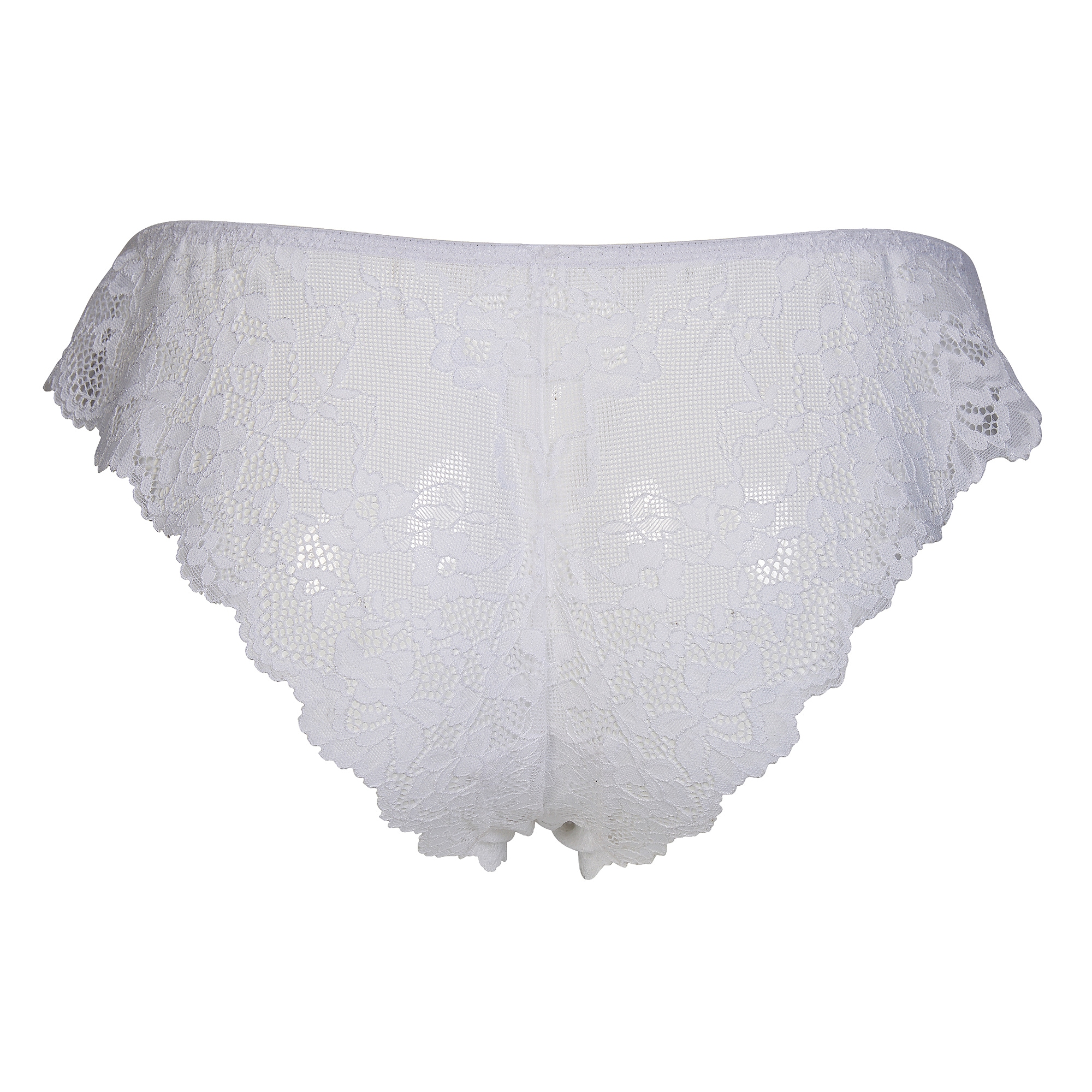 After Eden Brasilslip, mit floraler Spitze
