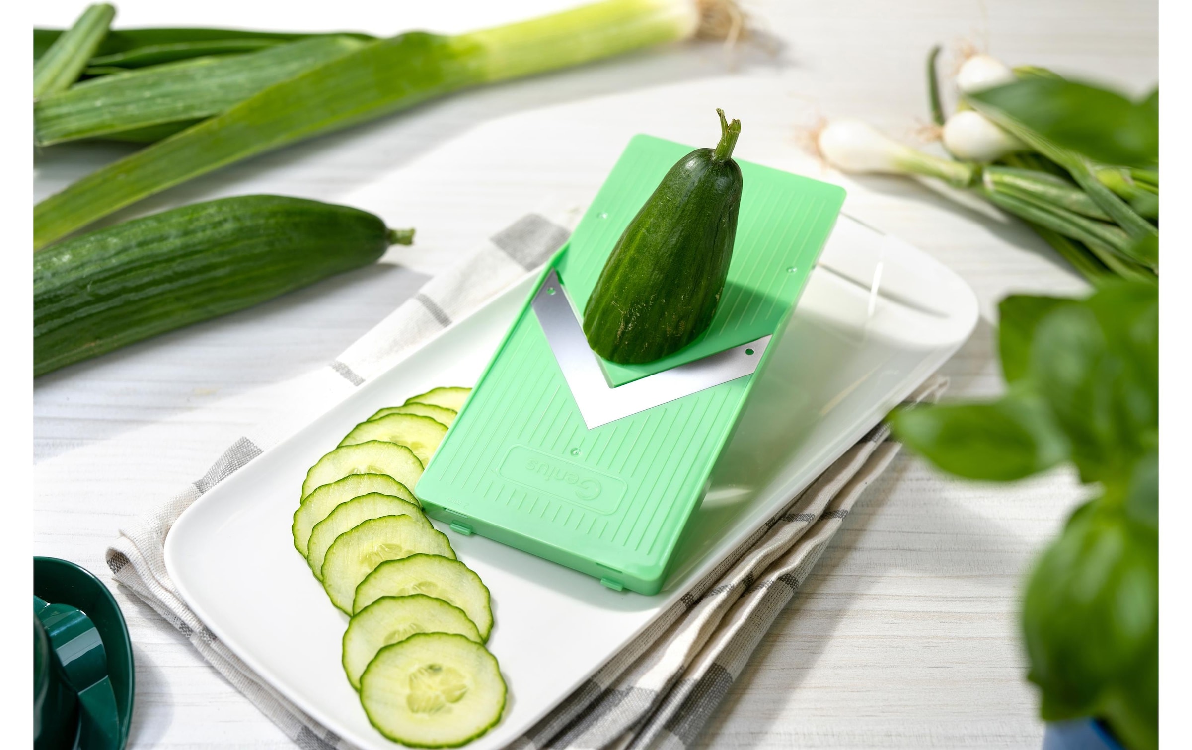 Genius Gemüseschneider »Genius Nicer Dicer Exklusive 15-teilig«