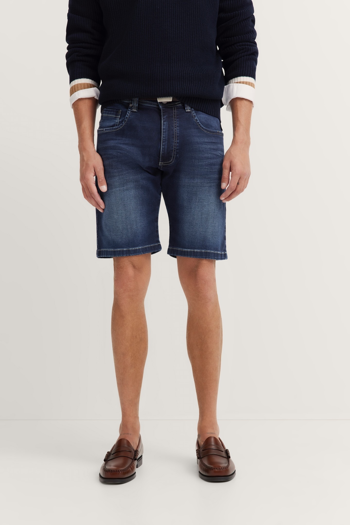 bugatti Bermudas im Used-Wash-Design