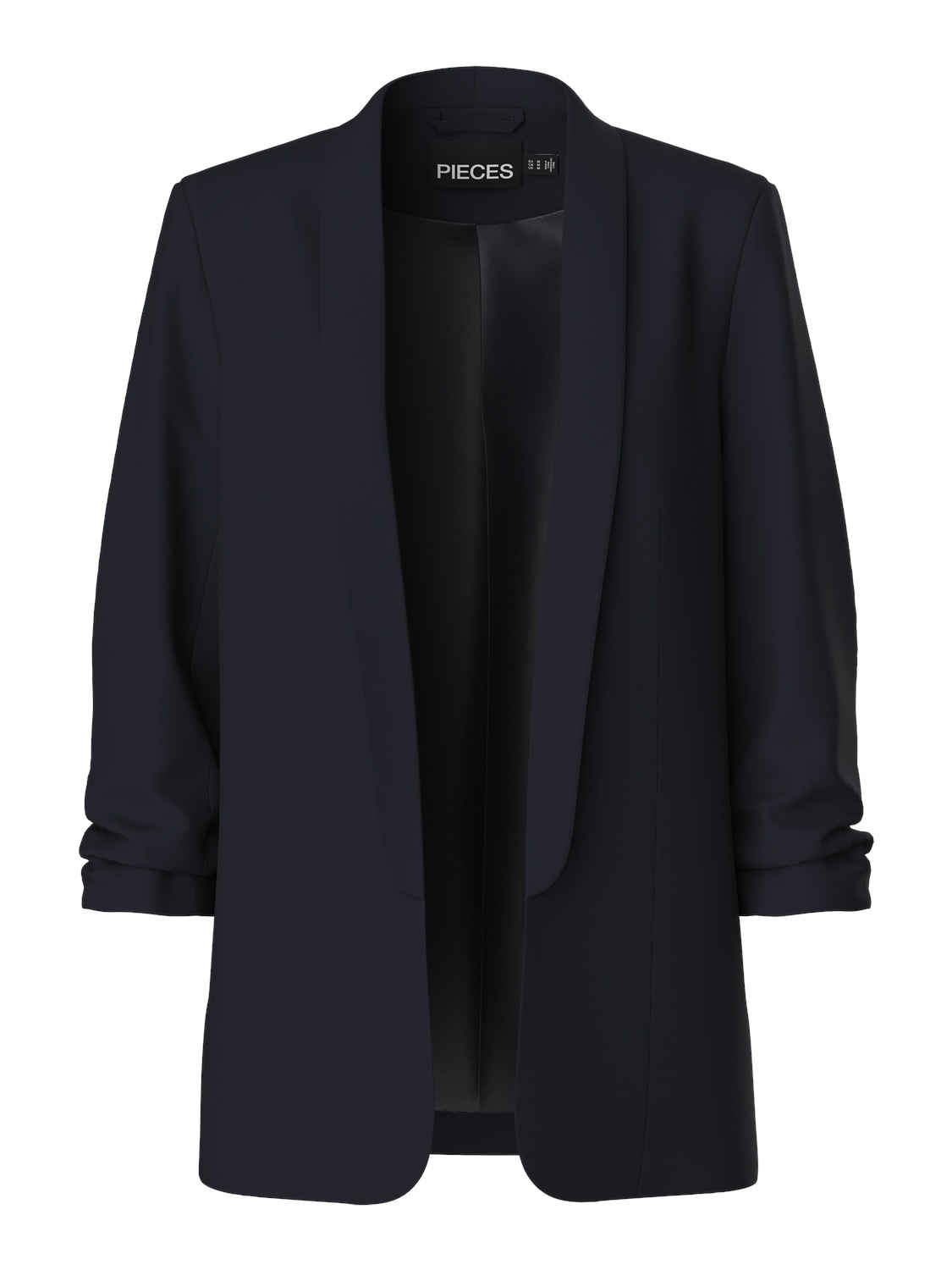 pieces Blusenblazer »PCBOSELLA 3/4 BLAZER NOOS«, mit Faltendetail am Ärmel