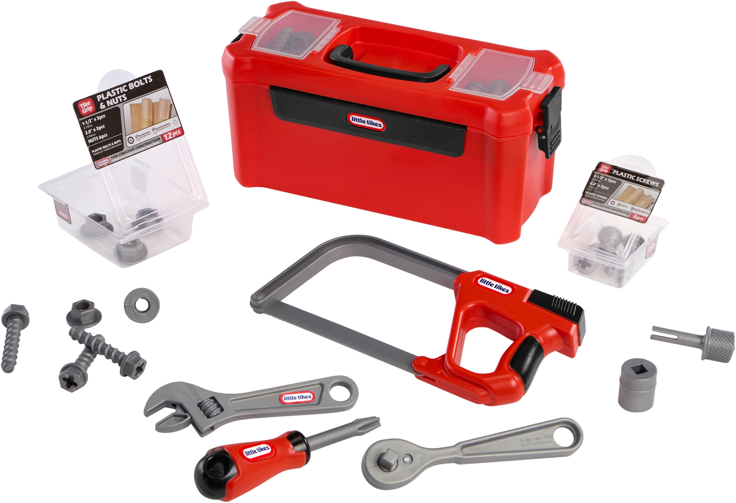Little Tikes Kinder-Werkzeug-Set "Creative Construction - Werkzeugkasten-Set"