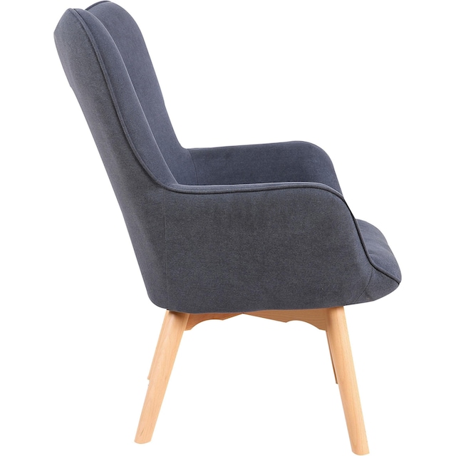 ✵ Homexperts Sessel »Aron«, (1 St.), Sessel mit Knopfsteppung, wahlweise  mit Hocker günstig ordern | Jelmoli-Versand