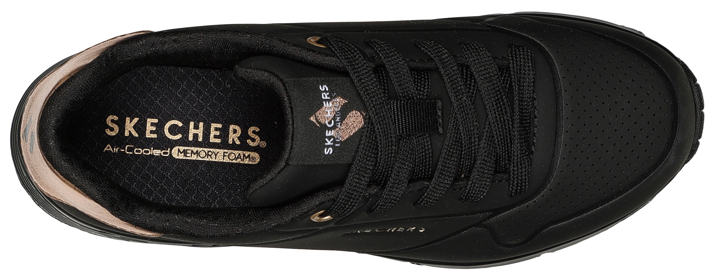 Skechers Kids Sneaker »ESS - STREET GIRLS«, mit gepolstertem Schaftrand, Freizeitschuh, Halbschuh, Schnürschuh