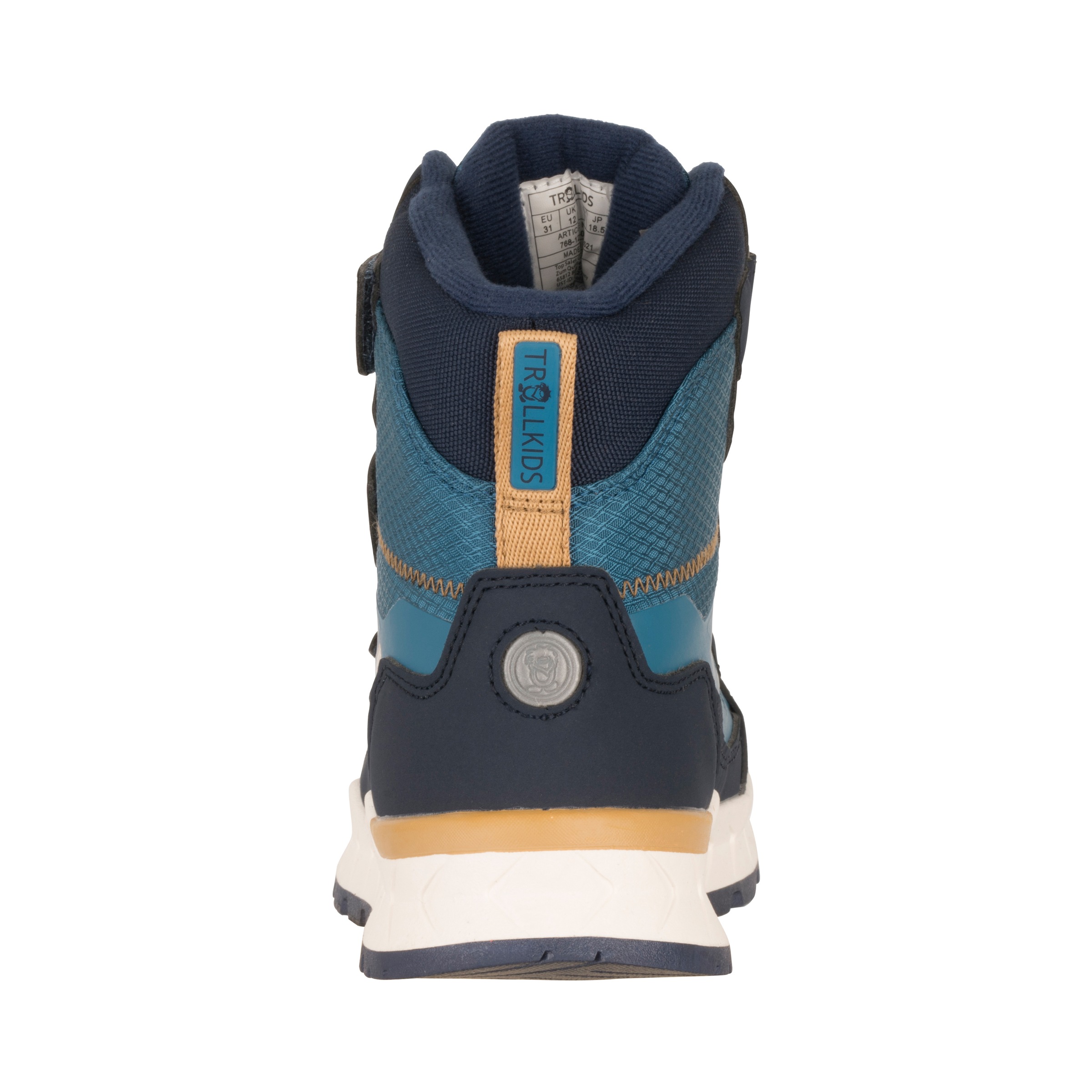 TROLLKIDS Winterstiefel »KIDS RAULAND WINTER BOOTS«, wasserdicht, Klettverschluss, reflektierende Details