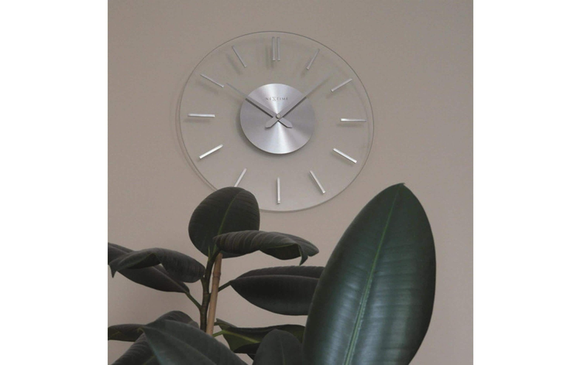 NEXTIME Wanduhr »Stripe«
