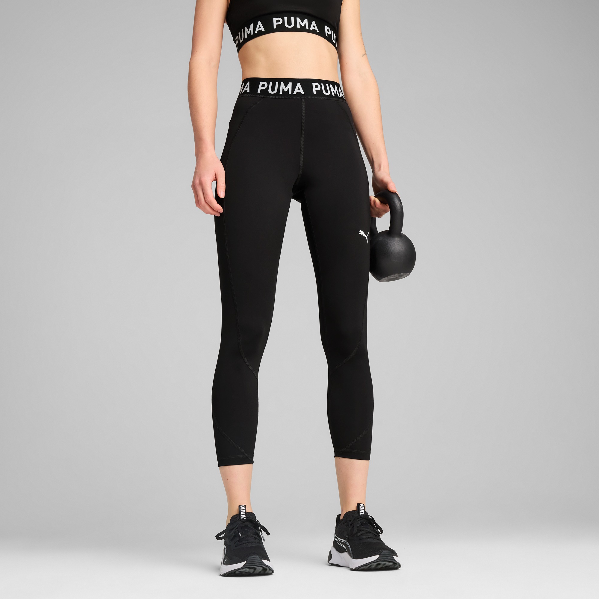 PUMA Trainingstights »W STRONG TIGHT - HW FL« mit hohem Bund, für intensive Workouts, mit DryCELL Technologie