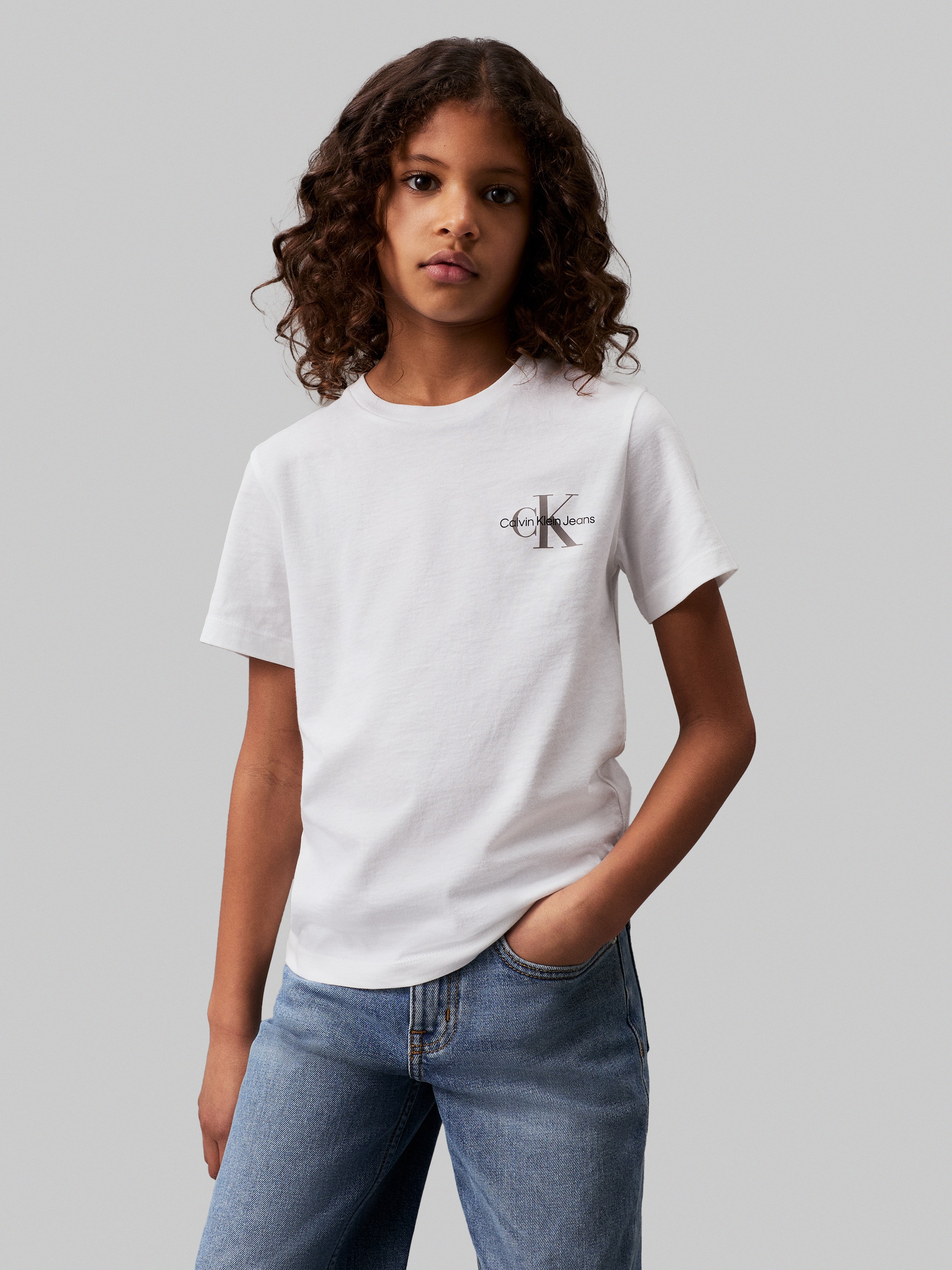 Calvin Klein Jeans T-Shirt »CHEST MONOGRAM T-SHIRT« für Kinder bis 16 Jahre