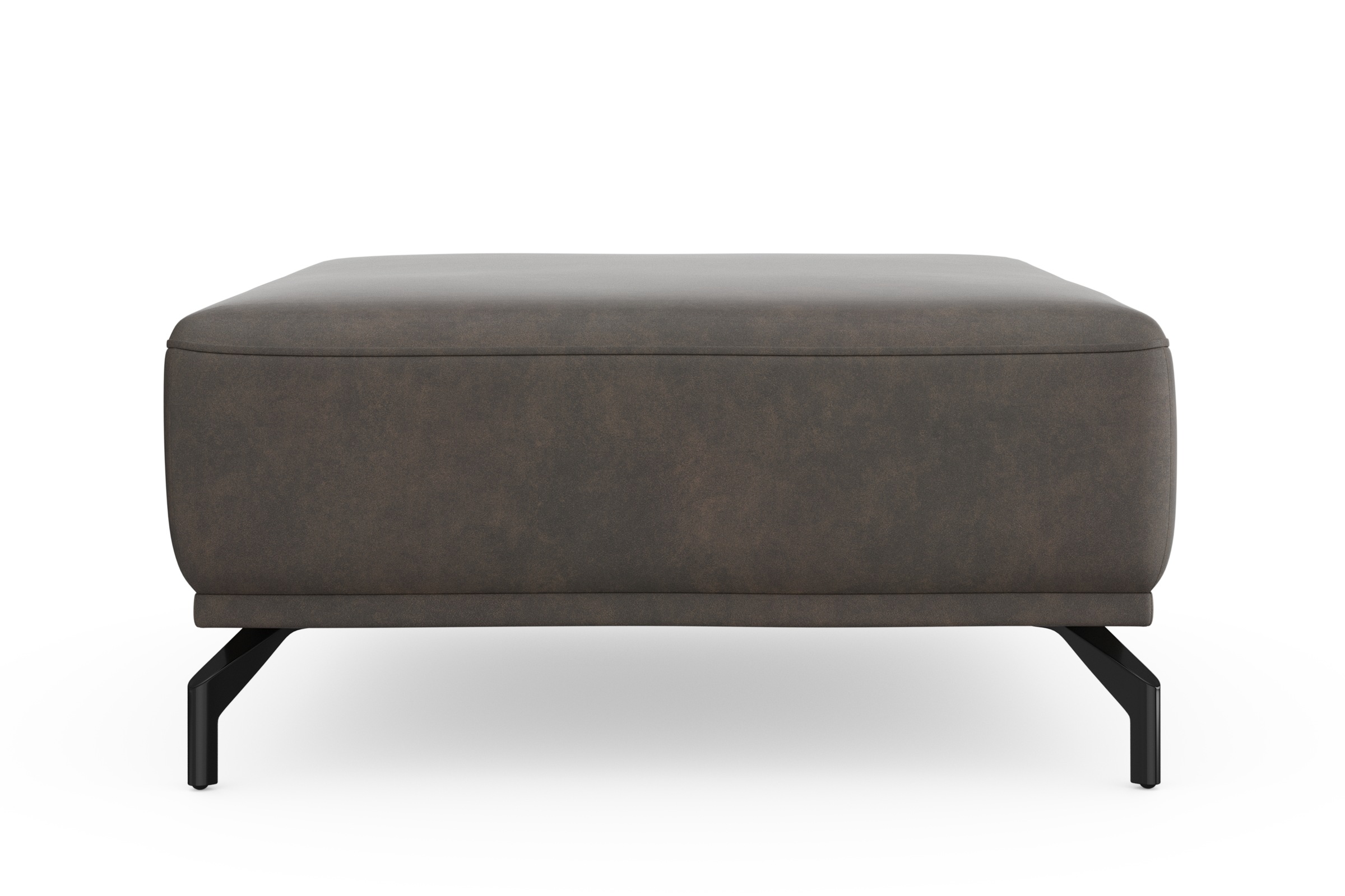 sit&more Hocker »Bailando«, mit Federkern und schwarzen, matten Metallfüssen