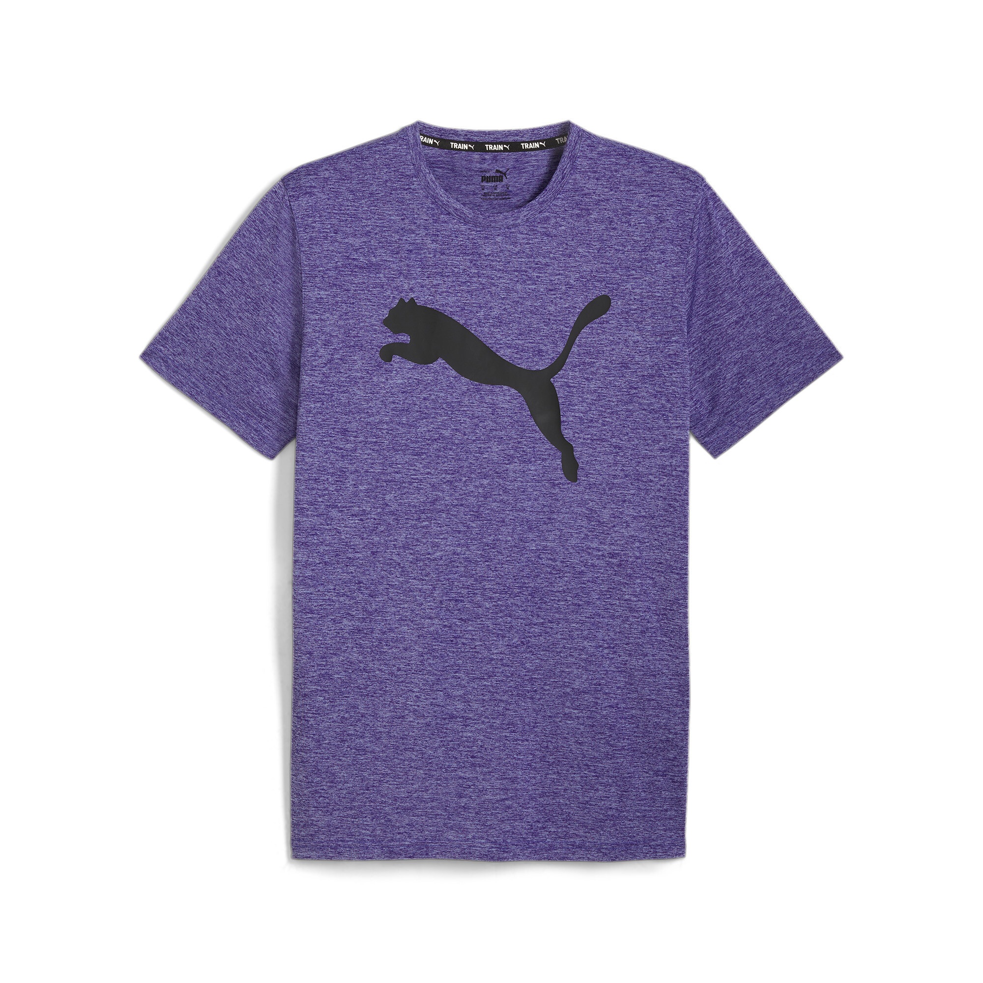 PUMA Trainingsshirt »TRAIN FAV HEATHER CAT TEE« mit DryCELL-Technologie, seitliche Belüftungsöffnungen