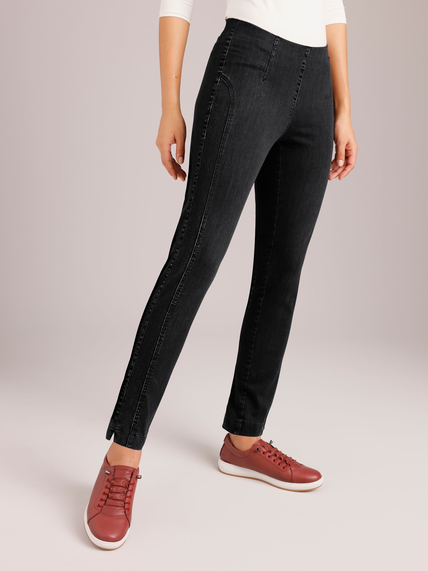 CREATION L PREMIUM Schlupfjeans 1