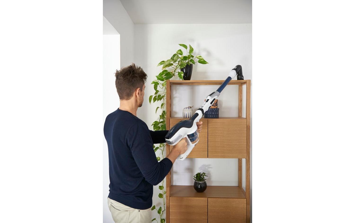 Rowenta Akku-Bodenstaubsauger »AIR FORCE FLEX 560 Weiss und Orange«
