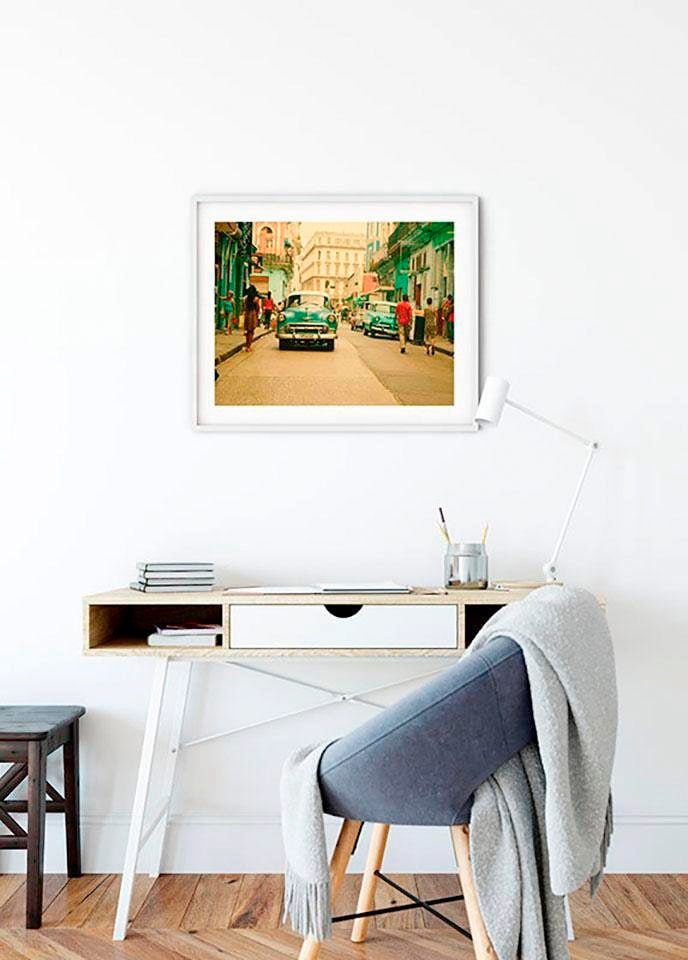 Komar Bild »Cuba Rush«, Städte, (1 St.), Wandbild zur Dekoration - ohne Rahmen