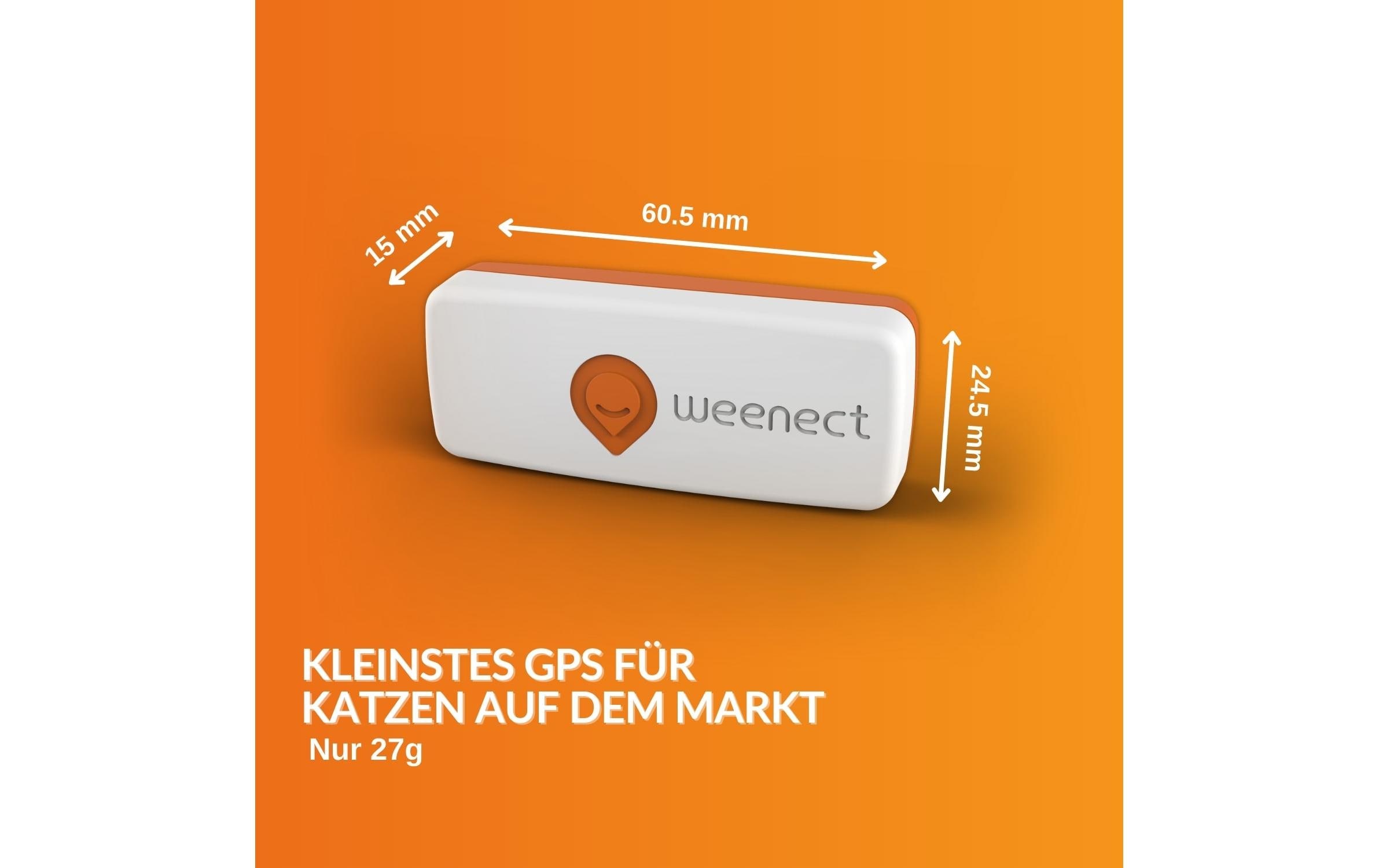 GPS-Tracker »Weenect XS für Katzen Weiss«