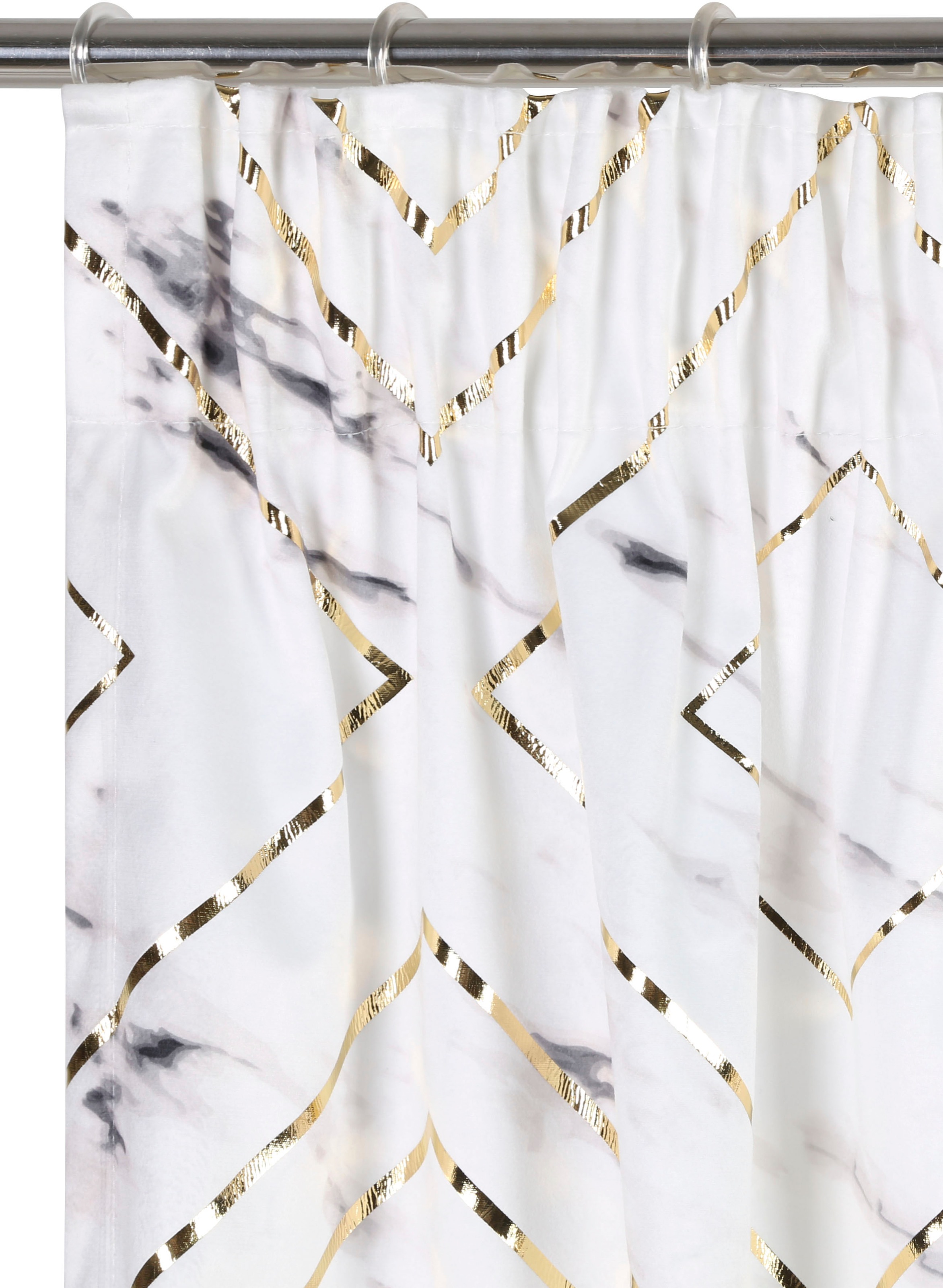 ❤ Leonique mit verschiedene (1 Grössen Vorhang Foliendruck »Lerina«, St.), Shop im kaufen bedruckt, Jelmoli-Online