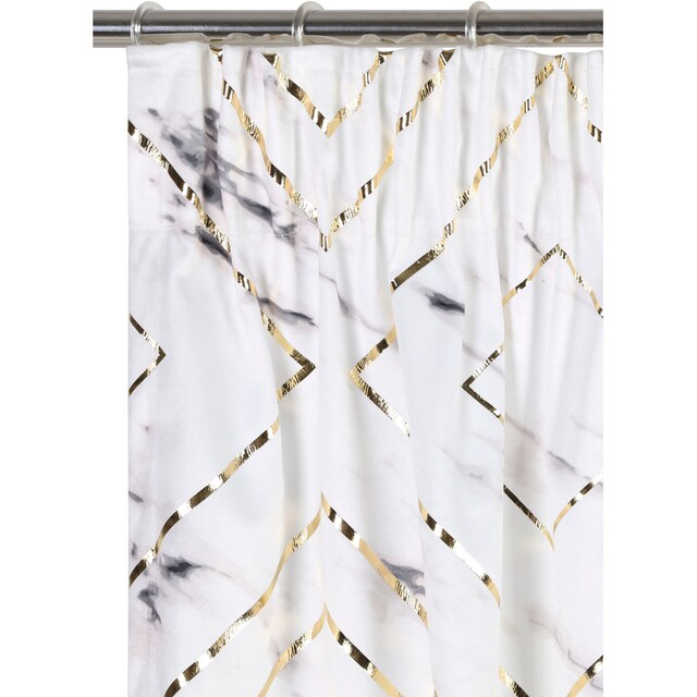 ❤ Leonique Vorhang »Lerina«, (1 St.), bedruckt, verschiedene Grössen mit  Foliendruck kaufen im Jelmoli-Online Shop
