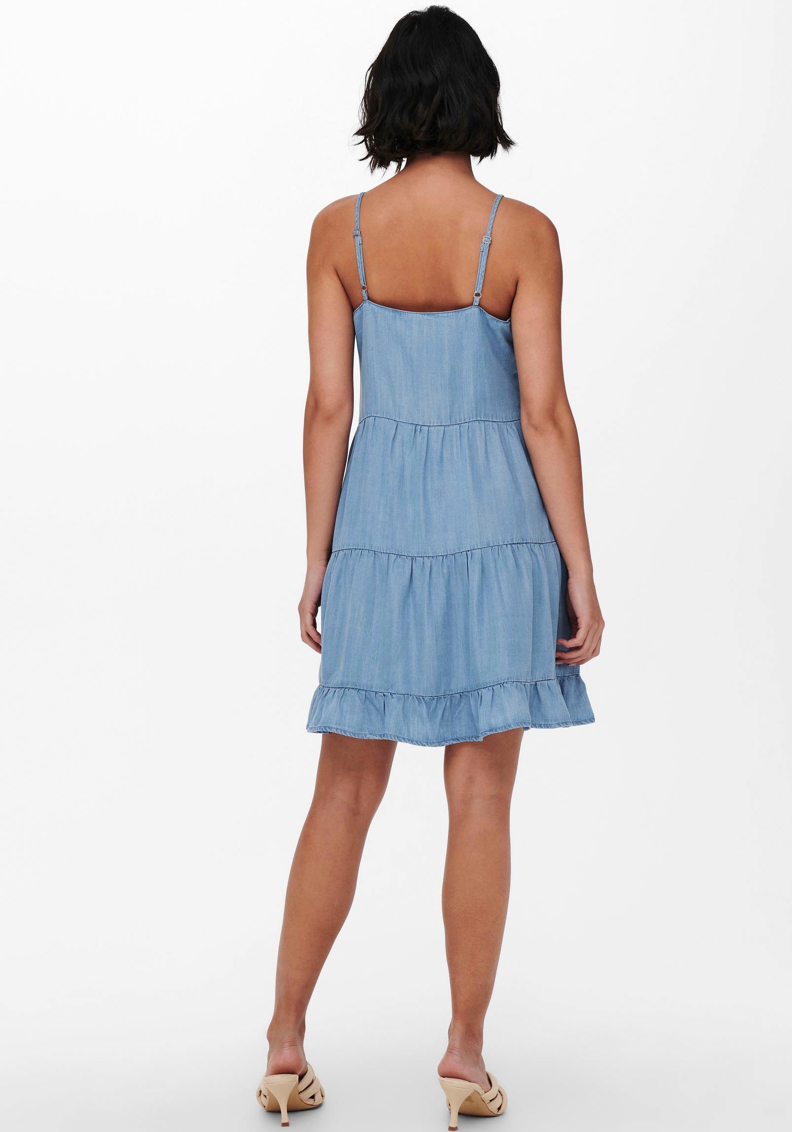 ONLY Jeanskleid »ONLRAGNA STRAP DNM DRESS« online kaufen bei  Jelmoli-Versand Schweiz