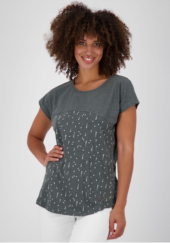 Alife & Kickin T-Shirt »ClaraAK«, im 2-Farben-Look mit Minimalprint kaufen