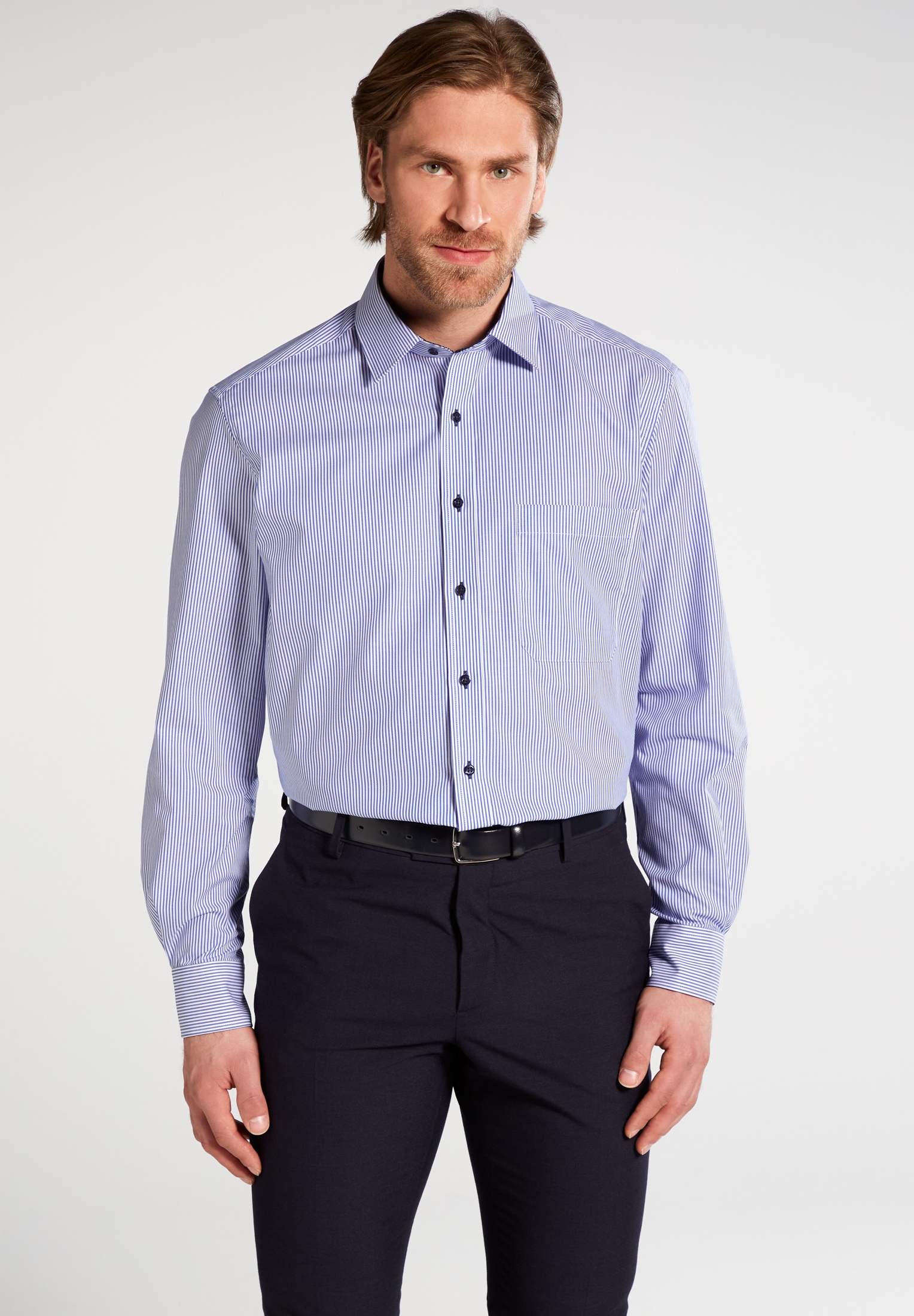 Eterna Langarmhemd »COMFORT FIT«, NON IRON (bügelfrei)