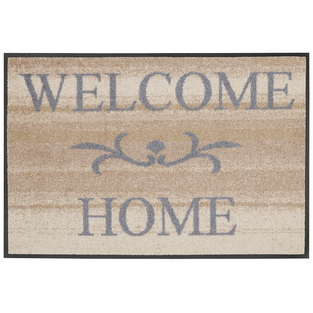 wash+dry by Kleen-Tex Fussmatte »Welcome Home«, rechteckig