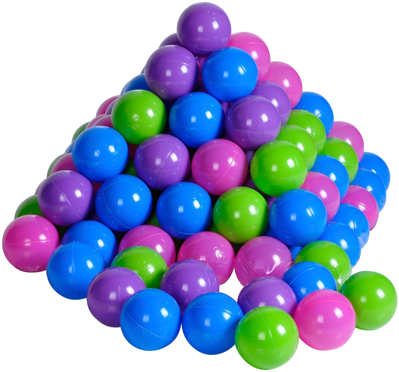 Knorrtoys® Bällebad-Bälle »100 Stück, softcolor« 100 Stück